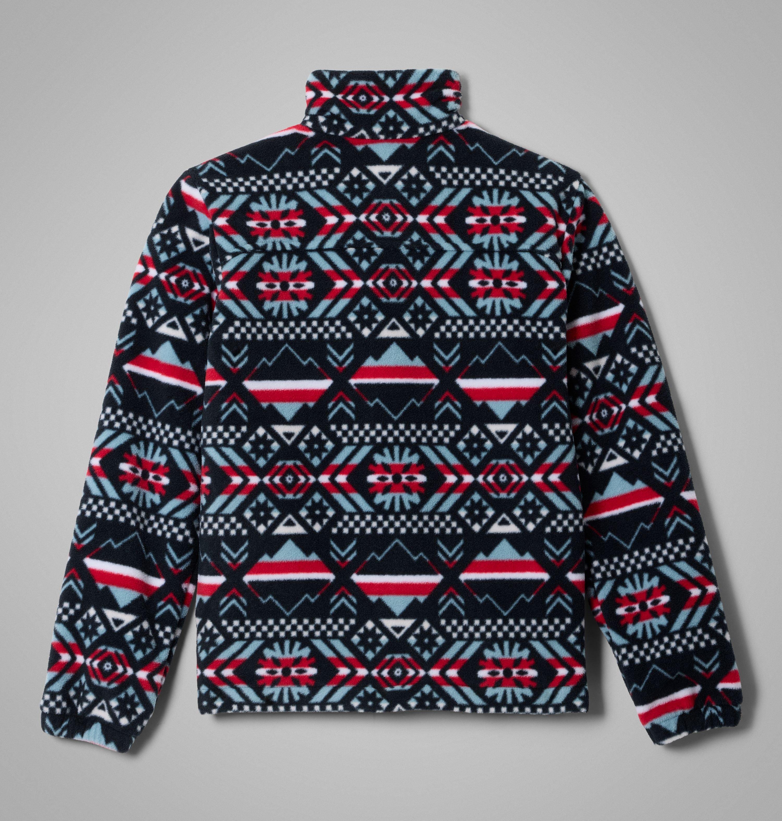 Manteau imprimé en laine polaire à fermeture éclair Castle Dale pour fille | 010 | L 2