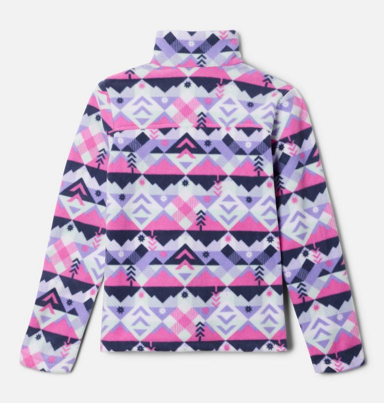 Chaqueta de forro polar con estampado Castle Dale para j&oacute;venes, Color: White Checkpoint, image 2