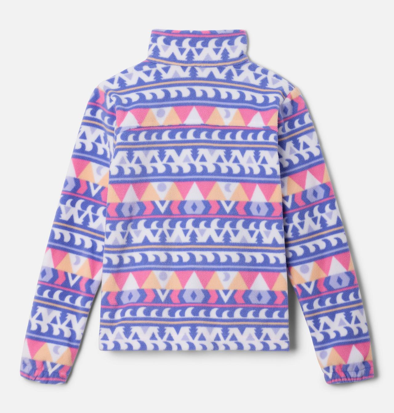 Manteau imprimé en laine polaire à fermeture éclair Castle Dale™ pour fille 2