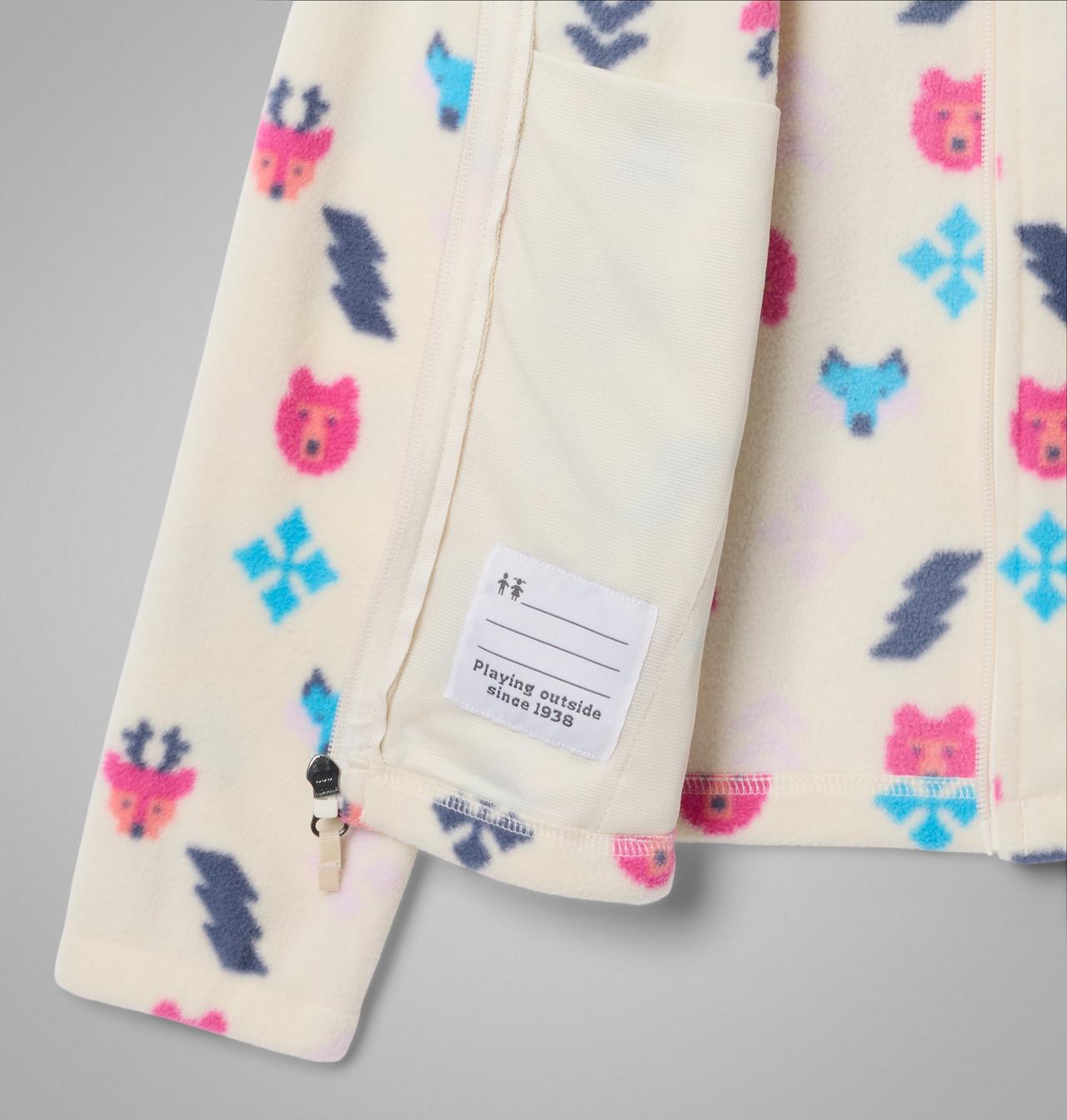 Girls' Castle Dale™ Printed Full Zip Fleece Jacket | 192 | XXS 3