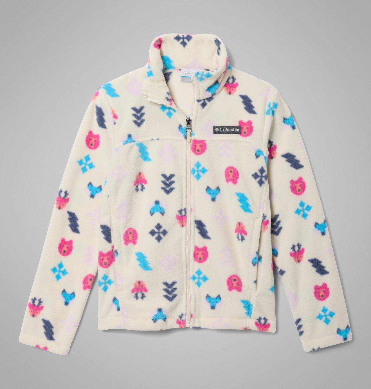 Girls' Castle Dale™ Printed Full Zip Fleece Jacket | 192 | XXS 1