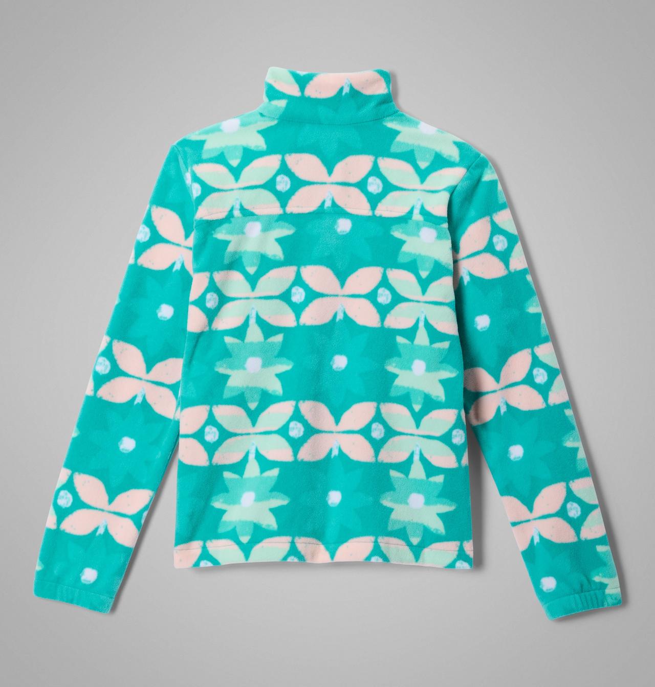 Girls' Castle Dale™ Printed Full Zip Fleece Jacket | 360 | XS 2