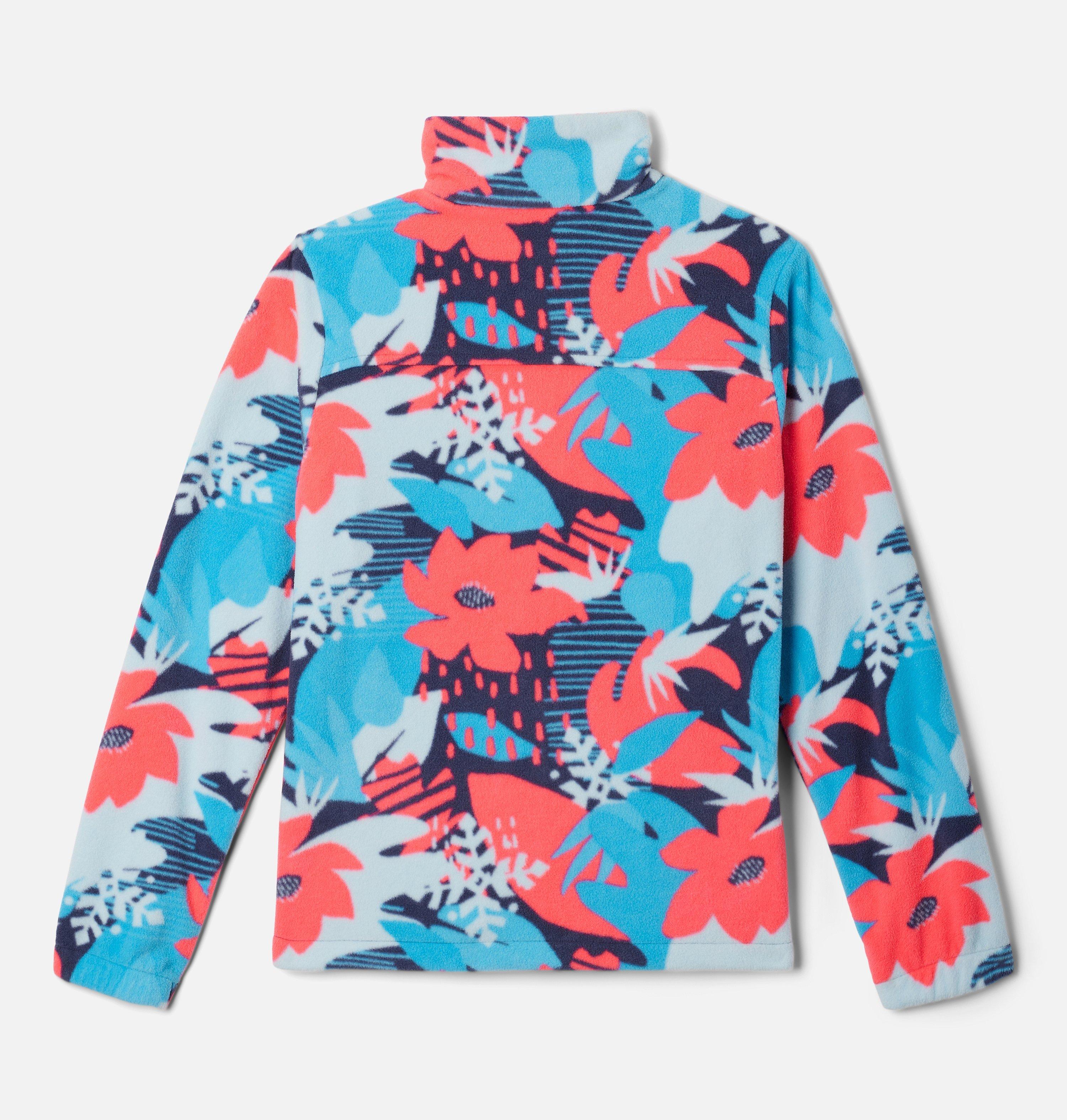 Girls' Castle Dale Printed Full Zip Fleece Jacket 2