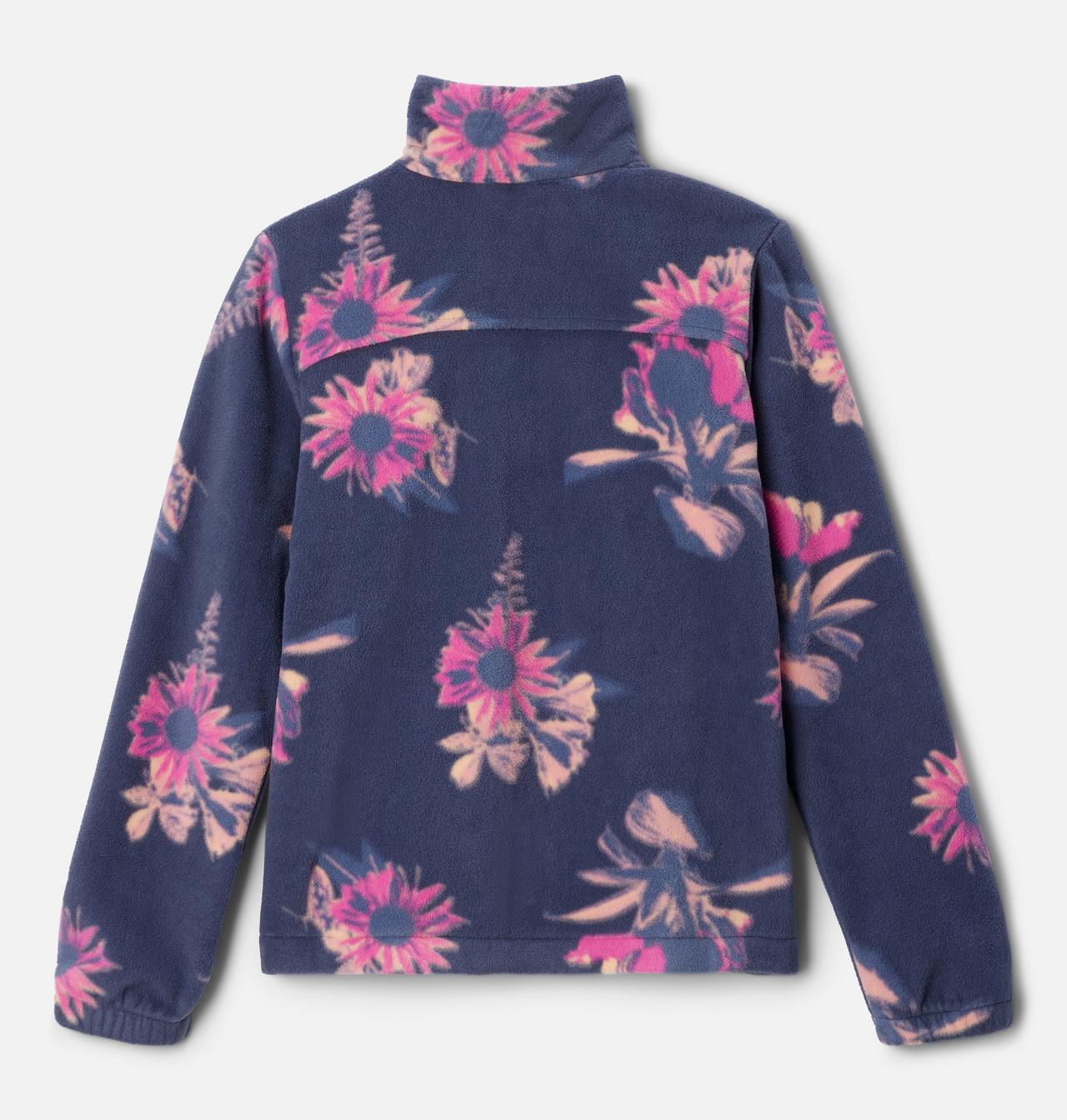 Girls' Castle Dale™ Printed Full Zip Fleece Jacket 2