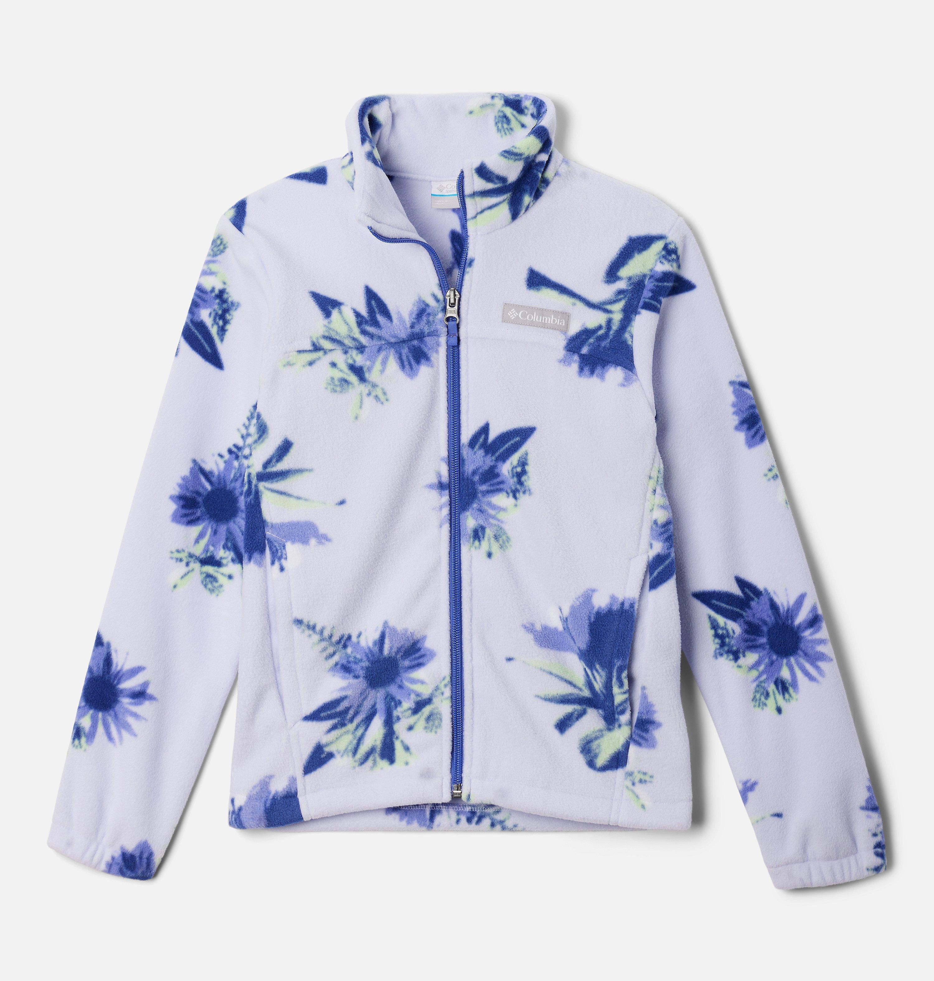Girls' Castle Dale Printed Full Zip Fleece Jacket 1