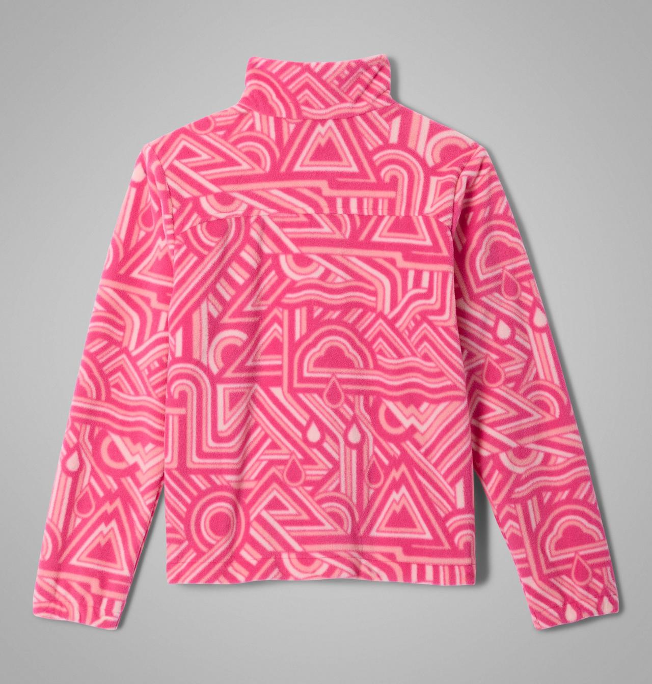 Girls' Castle Dale™ Printed Full Zip Fleece Jacket 2