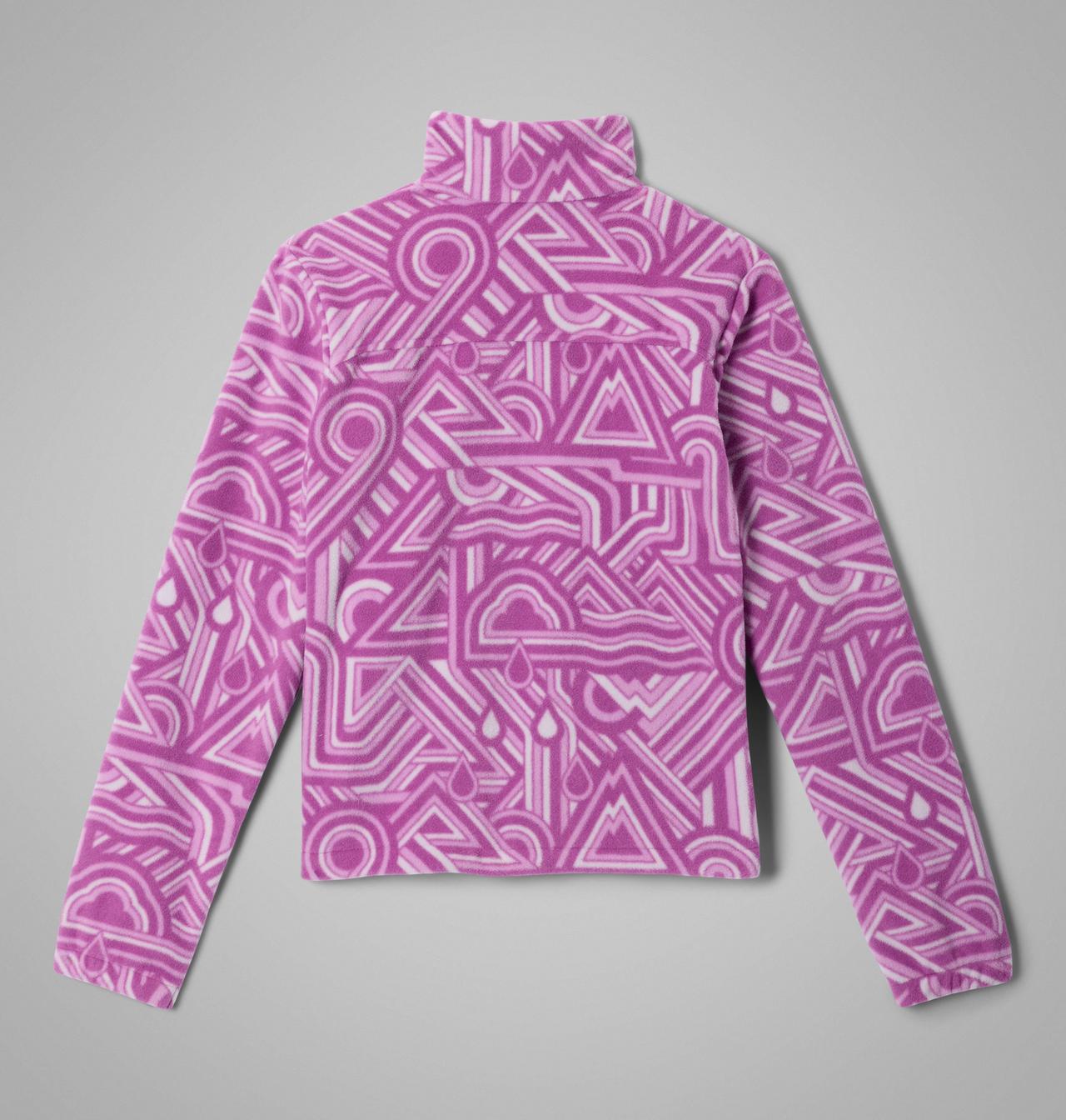 Girls' Castle Dale™ Printed Full Zip Fleece Jacket | 621 | M 2