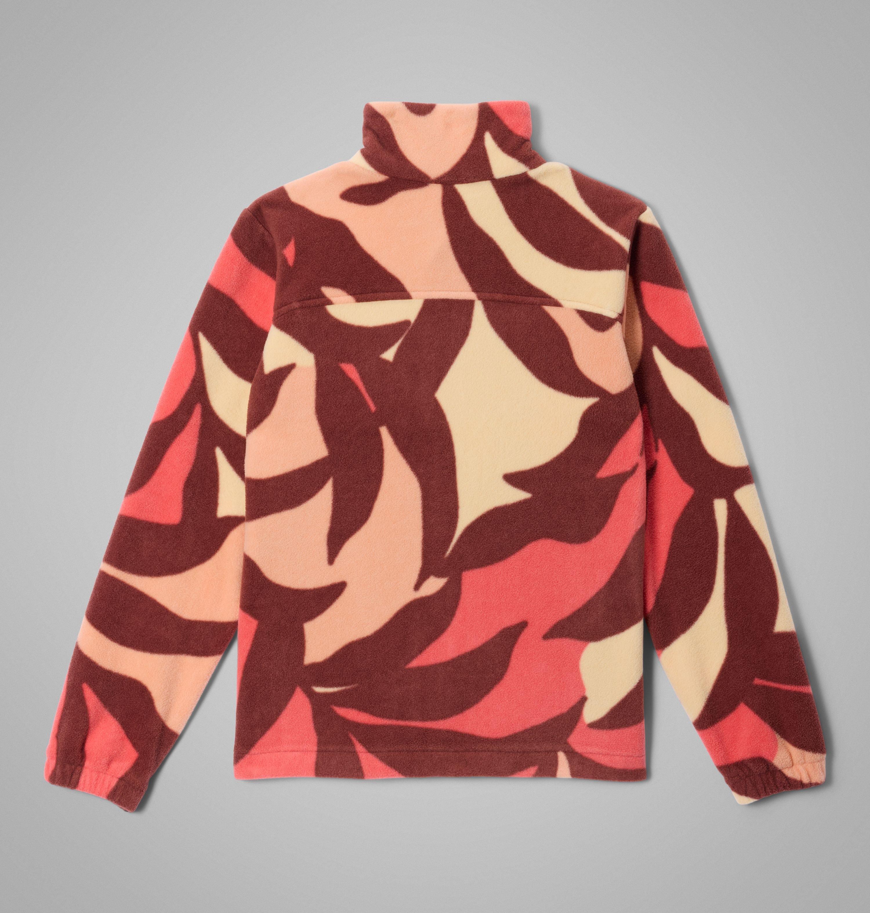Manteau imprimé en laine polaire à fermeture éclair Castle Dale pour fille | 681 | L 2