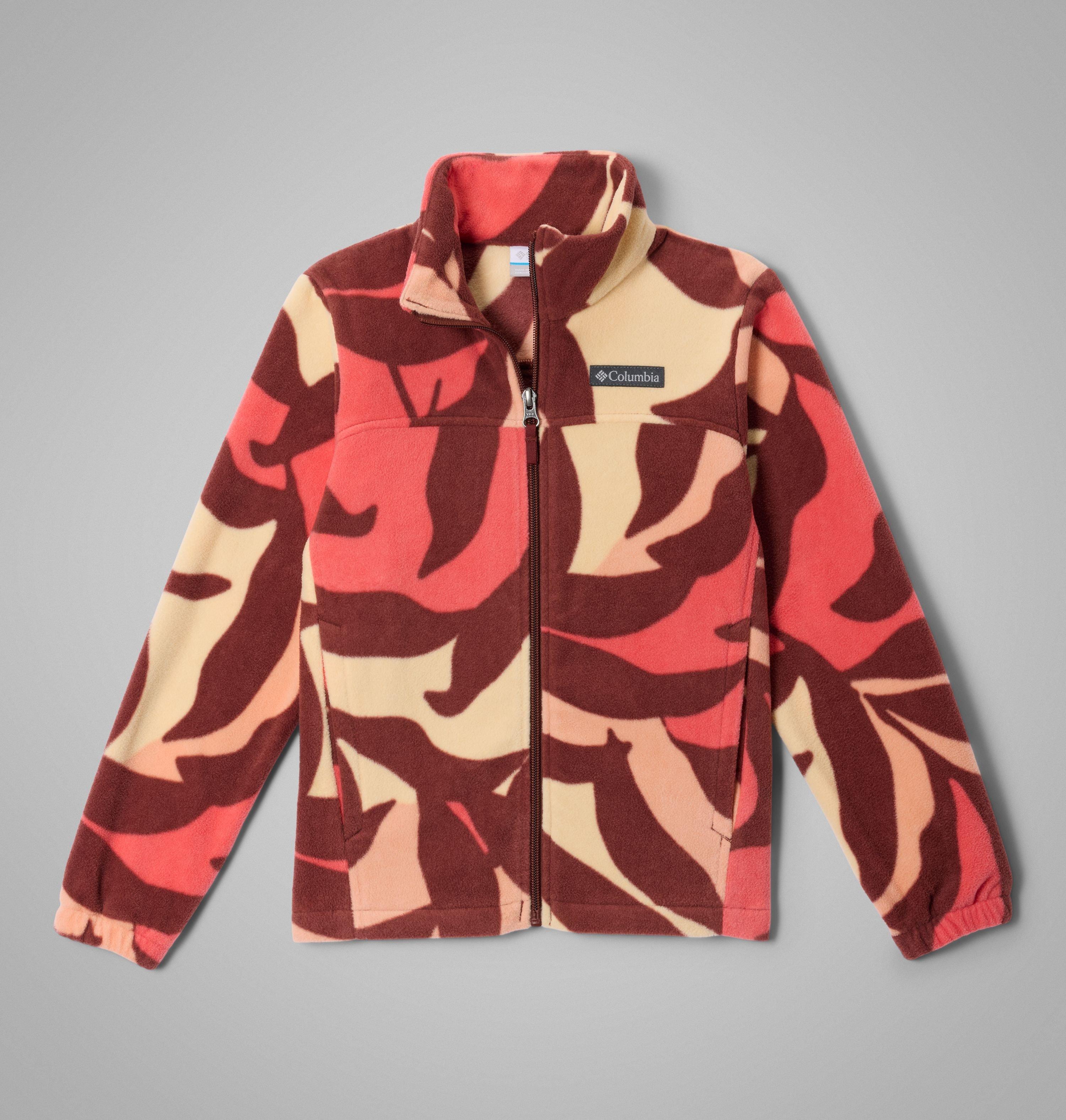 Manteau imprimé en laine polaire à fermeture éclair Castle Dale pour fille | 681 | L 1