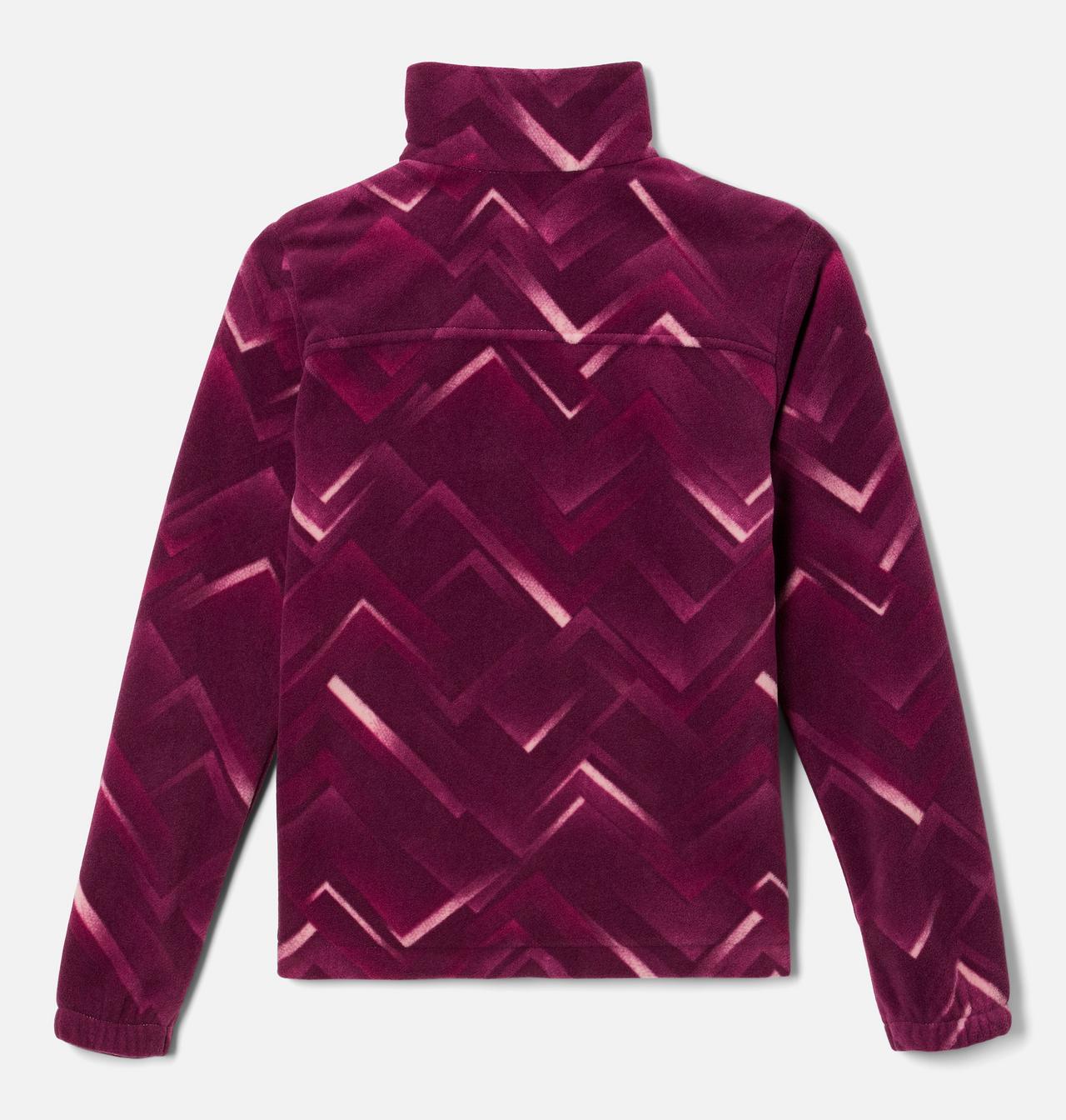 Girls' Castle Dale™ Printed Full Zip Fleece Jacket 2