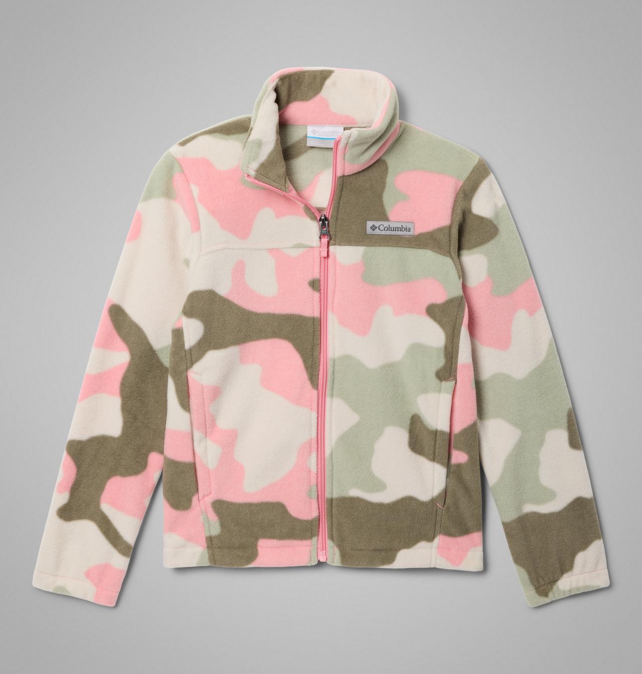 Girls' Castle Dale™ Printed Full Zip Fleece Jacket | 691 | M 1