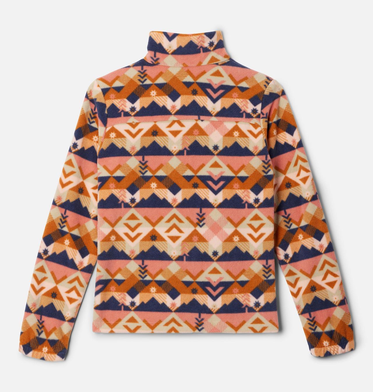 Girls' Castle Dale™ Printed Full Zip Fleece Jacket 2