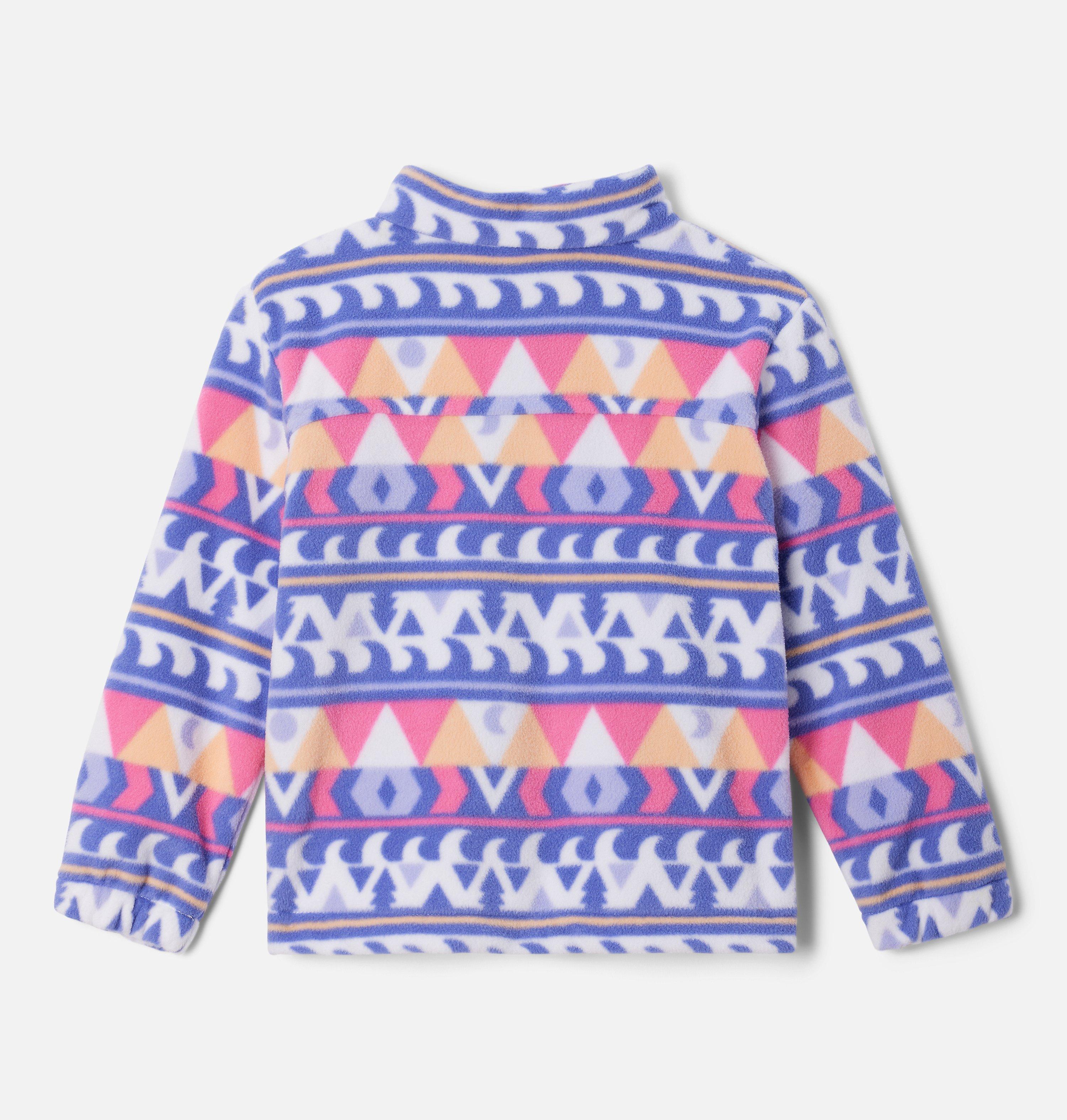 Manteau imprimé en laine polaire à fermeture éclair Castle Dale pour petite fille 2