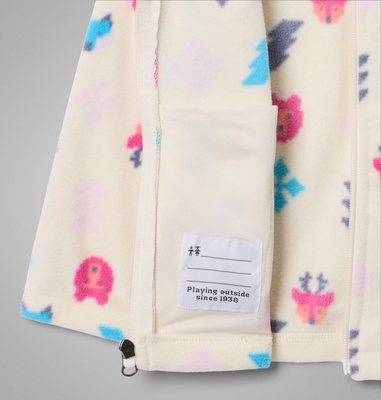Girls' Toddler Castle Dale™ Printed Full Zip Fleece Jacket