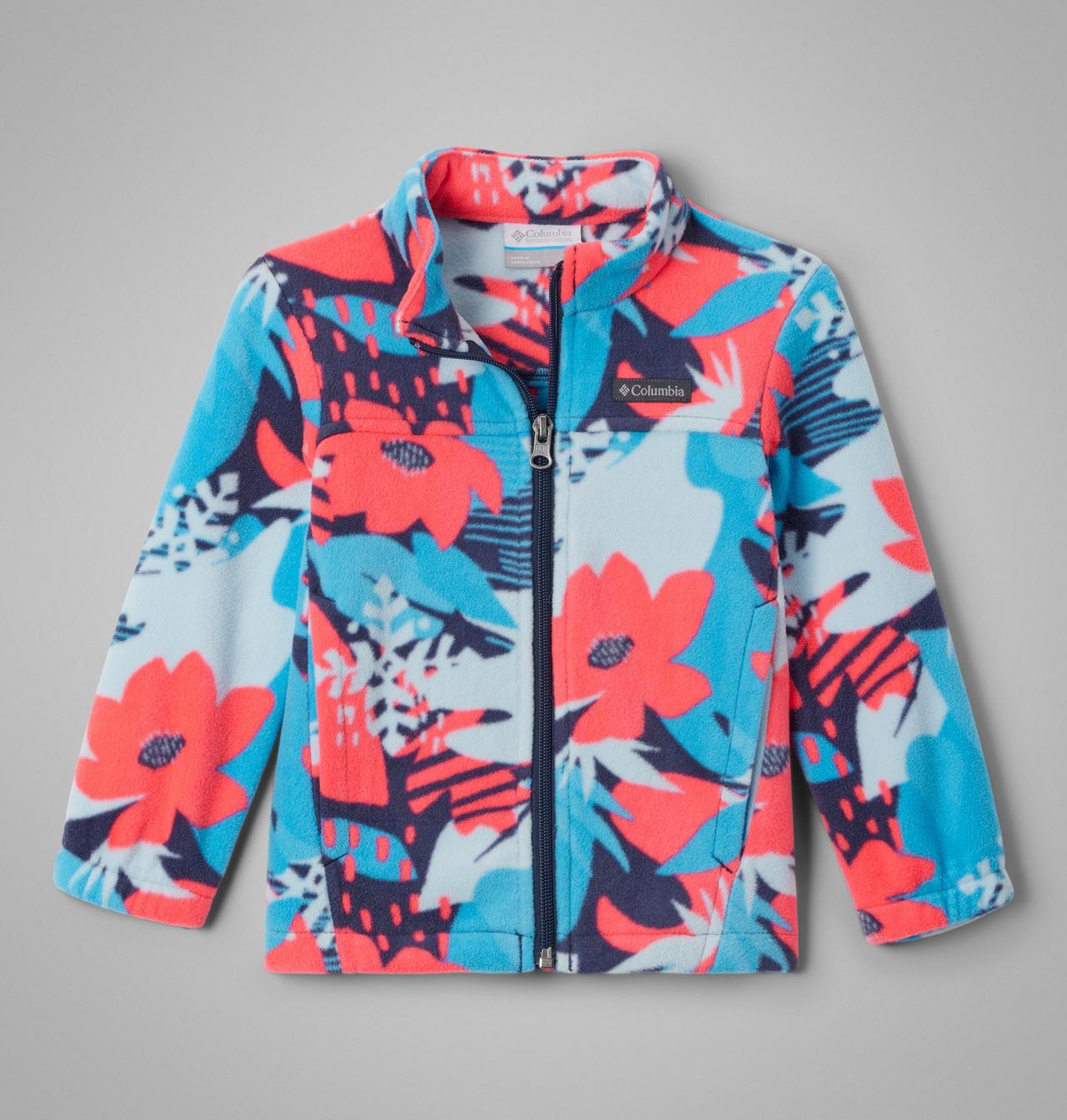 Girls' Toddler Castle Dale™ Printed Full Zip Fleece Jacket 1