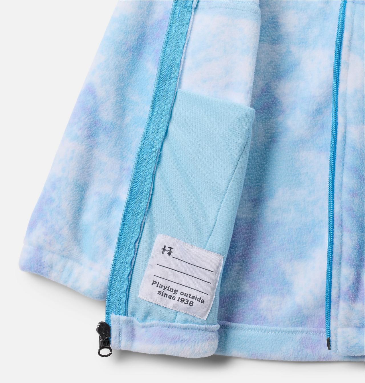 Girls' Toddler Castle Dale™ Printed Full Zip Fleece Jacket 3
