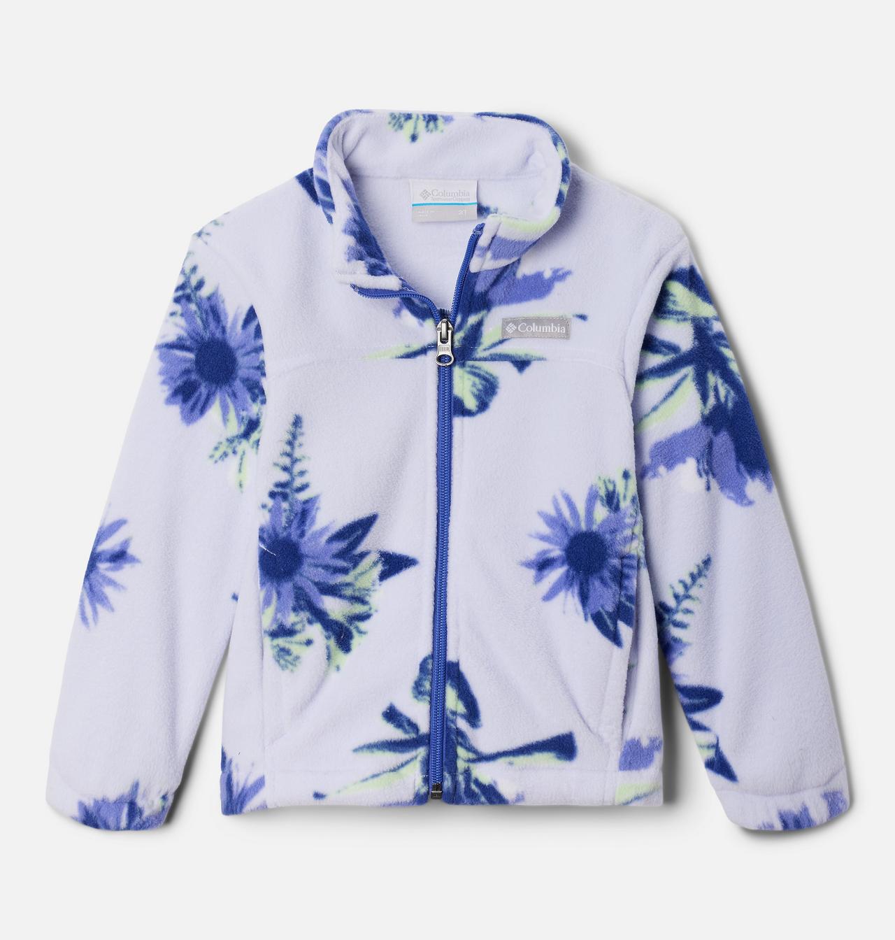 Girls' Toddler Castle Dale™ Printed Full Zip Fleece Jacket 1