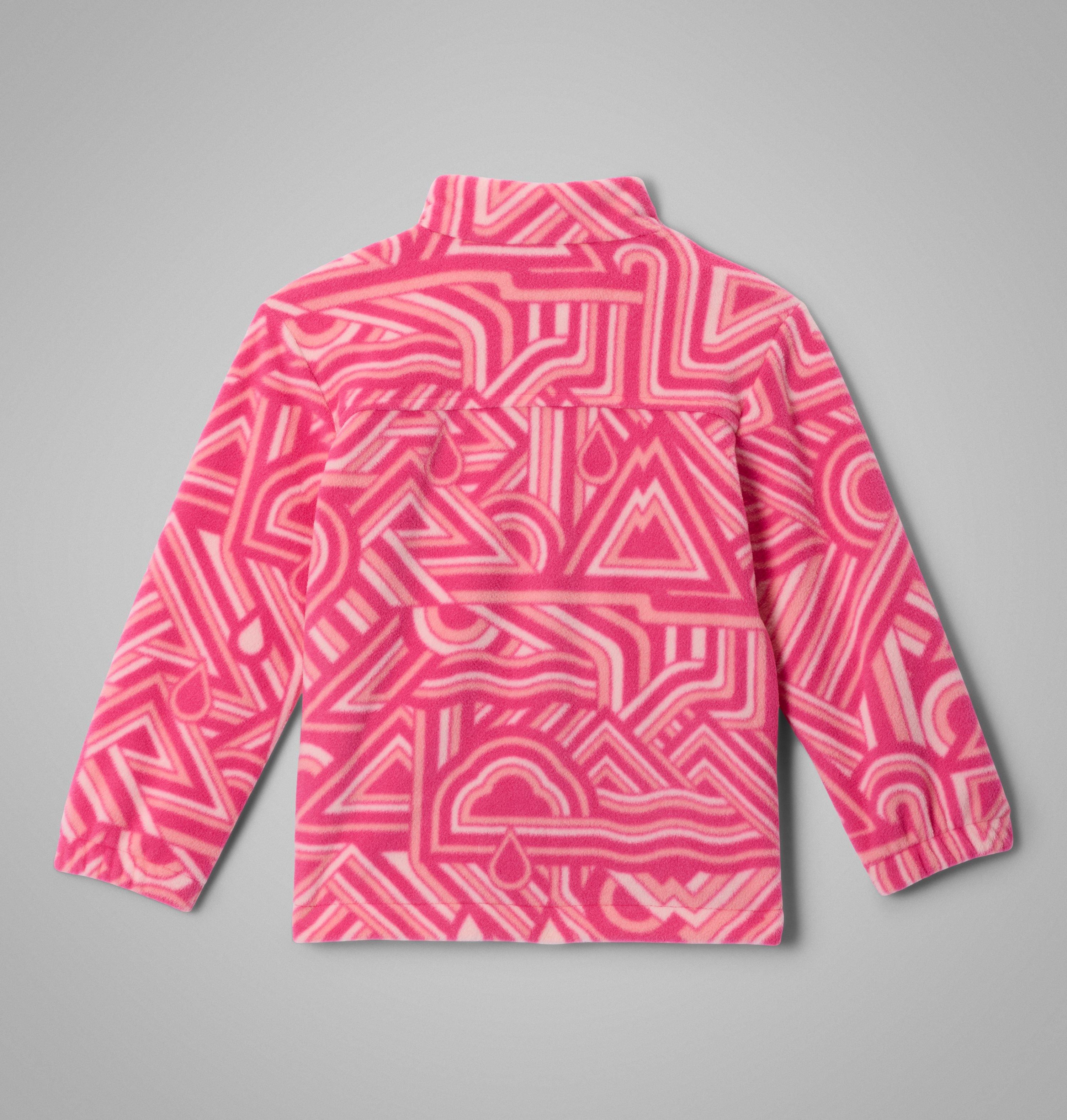 Girls' Toddler Castle Dale Printed Full Zip Fleece Jacket 2