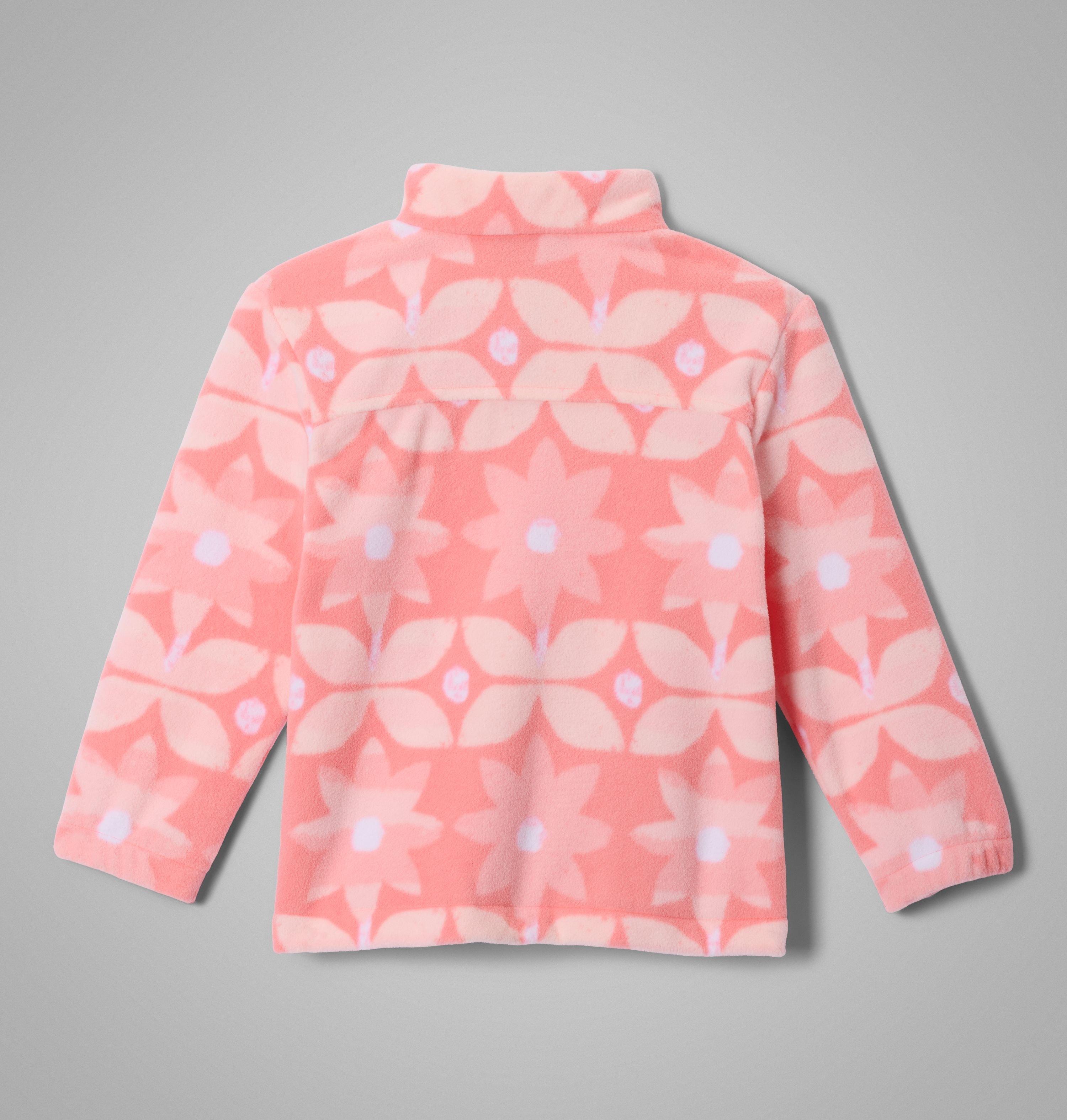 Manteau imprimé en laine polaire à fermeture éclair Castle Dale pour petite fille | 699 | 2T 2