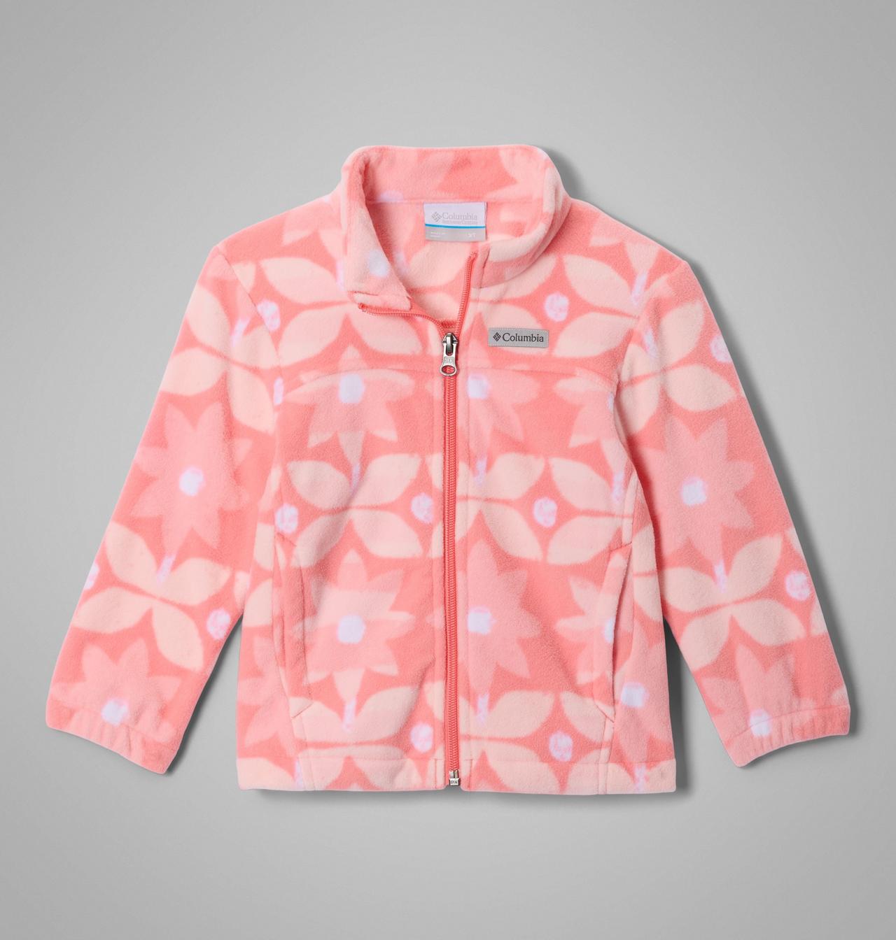 Girls' Toddler Castle Dale™ Printed Full Zip Fleece Jacket | 699 | 4T 1