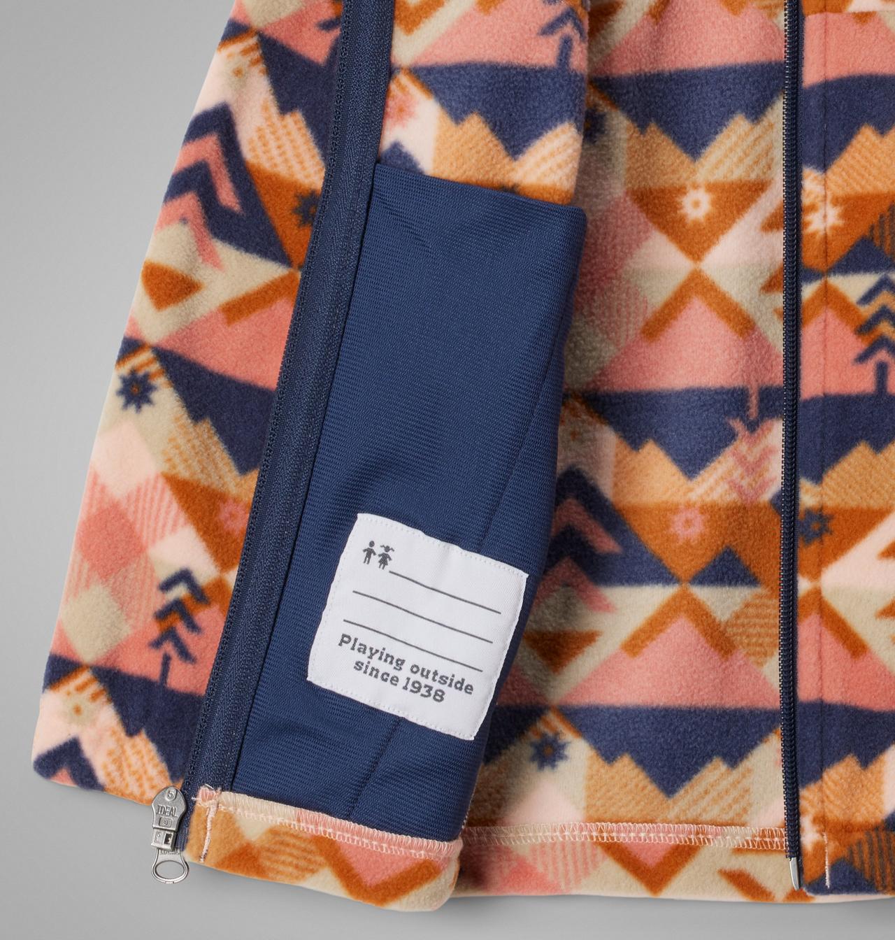 Girls' Toddler Castle Dale™ Printed Full Zip Fleece Jacket 3