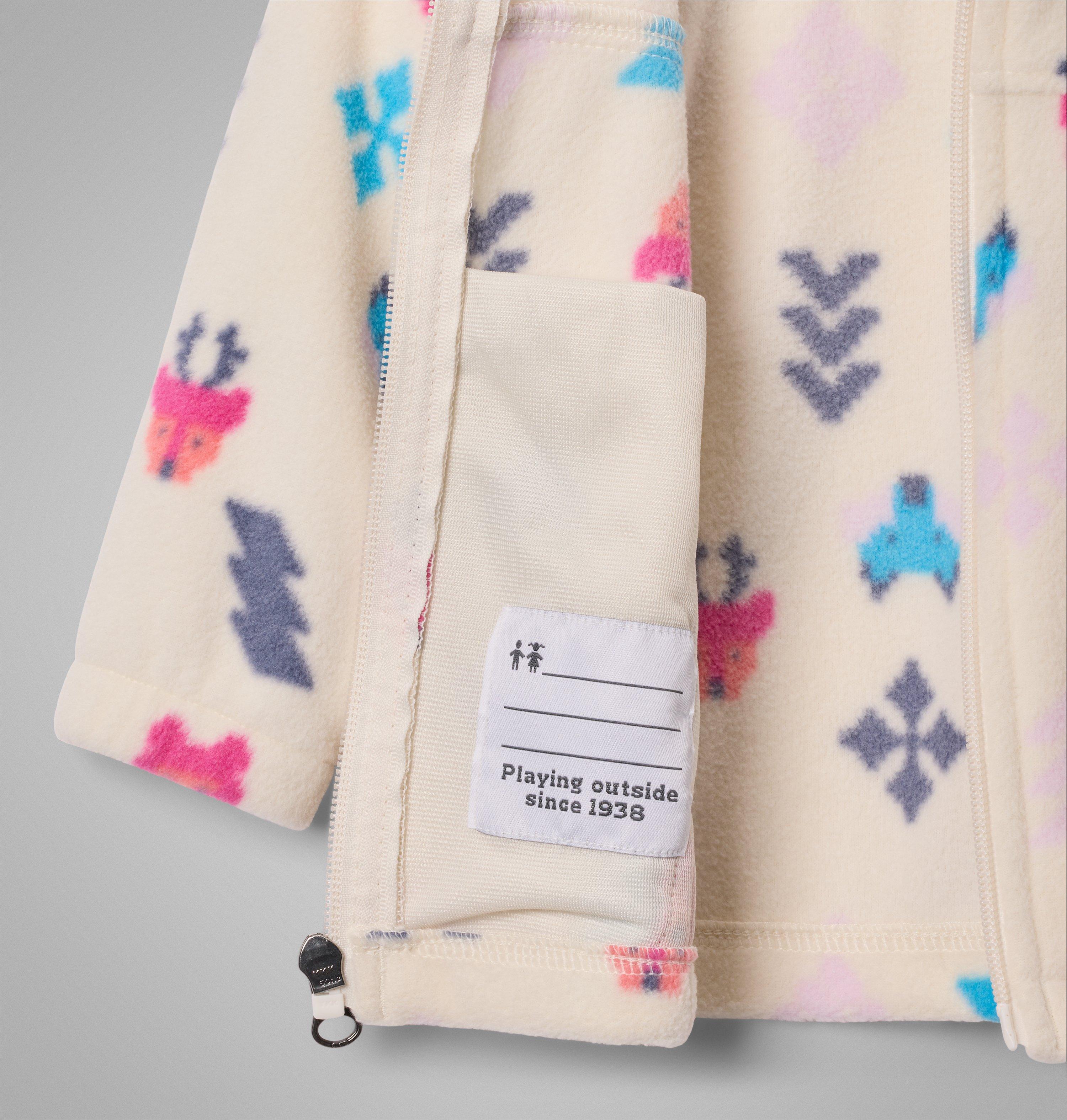 Manteau polaire imprimé à fermeture éclair Castle Dale pour bébé 3