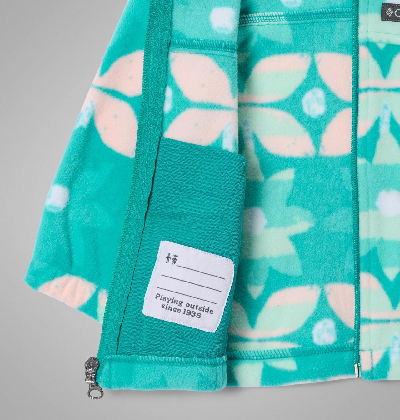 Girls' Infant Castle Dale™ Printed Full Zip Fleece | 360 | 12/18 3