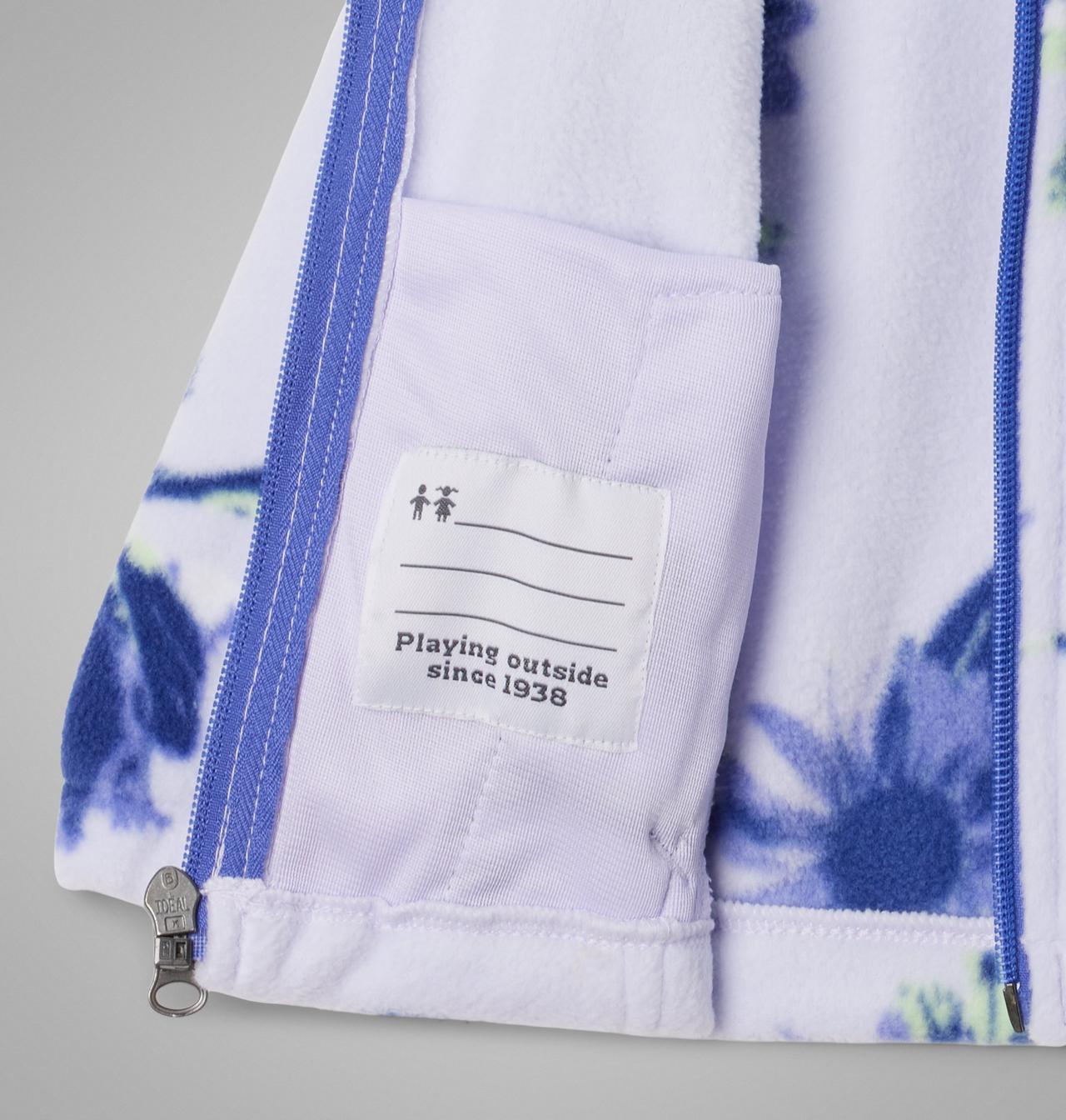 Manteau polaire imprimé à fermeture éclair Castle Dale™ pour bébé 3