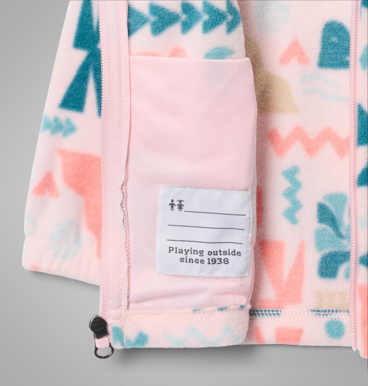 Girls' Infant Castle Dale™ Printed Full Zip Fleece | 608 | 3/6 3