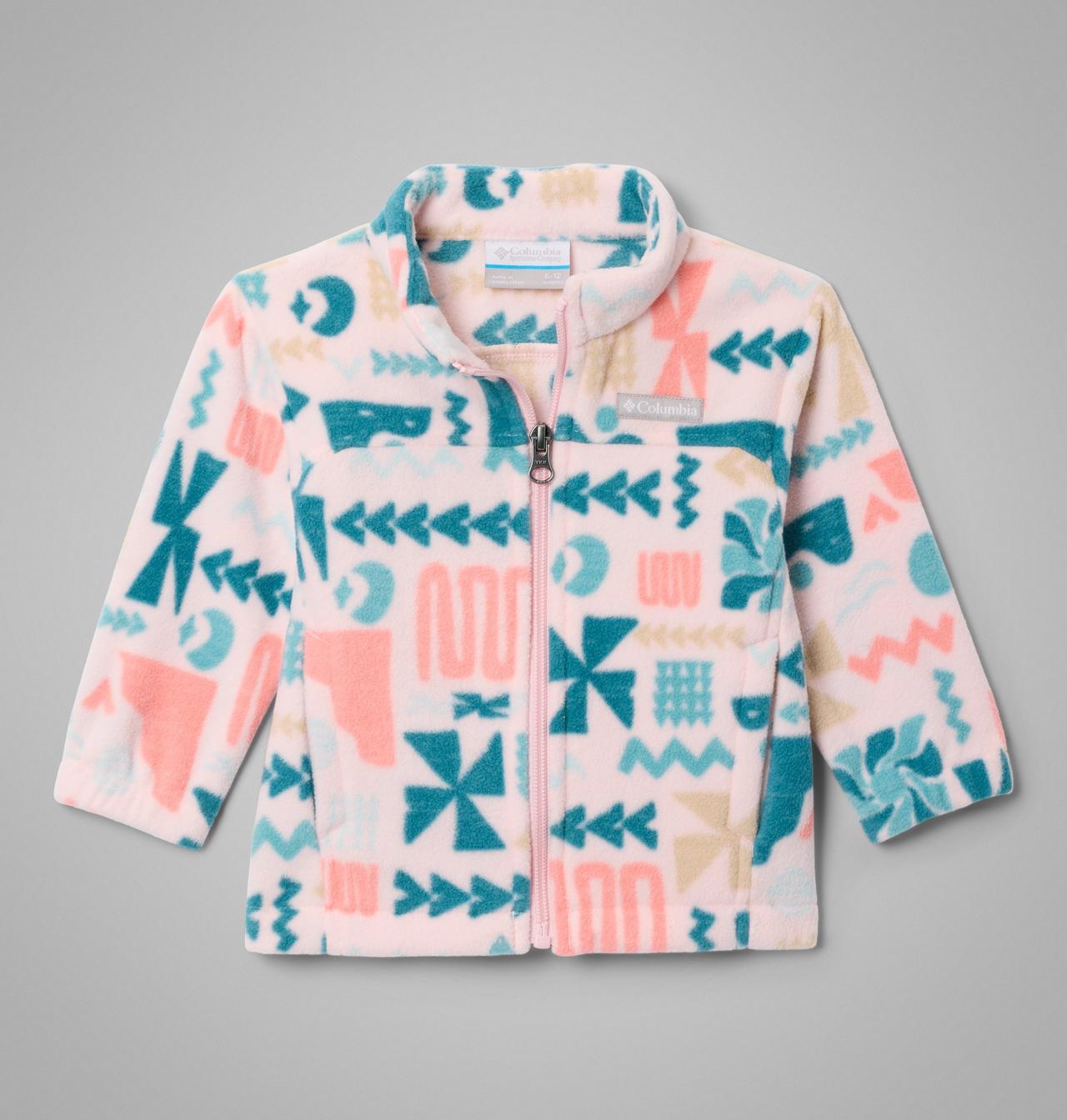 Girls' Infant Castle Dale™ Printed Full Zip Fleece | 608 | 3/6 1