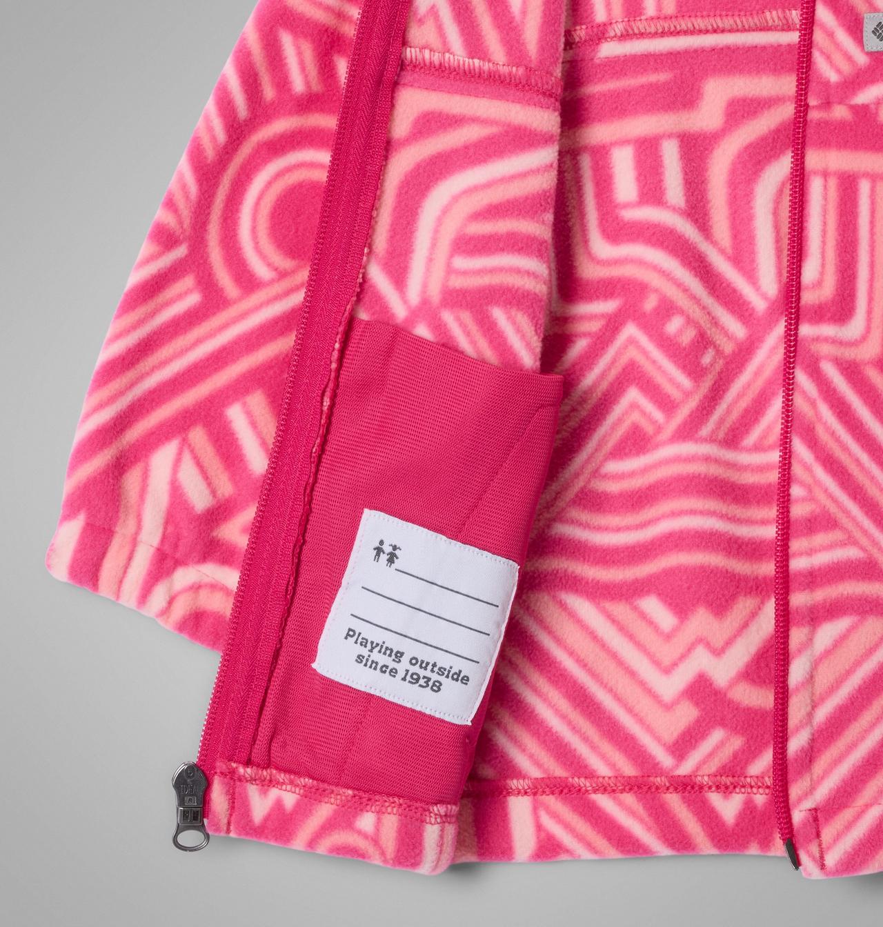 Girls' Infant Castle Dale™ Printed Full Zip Fleece | 616 | 0/3 3