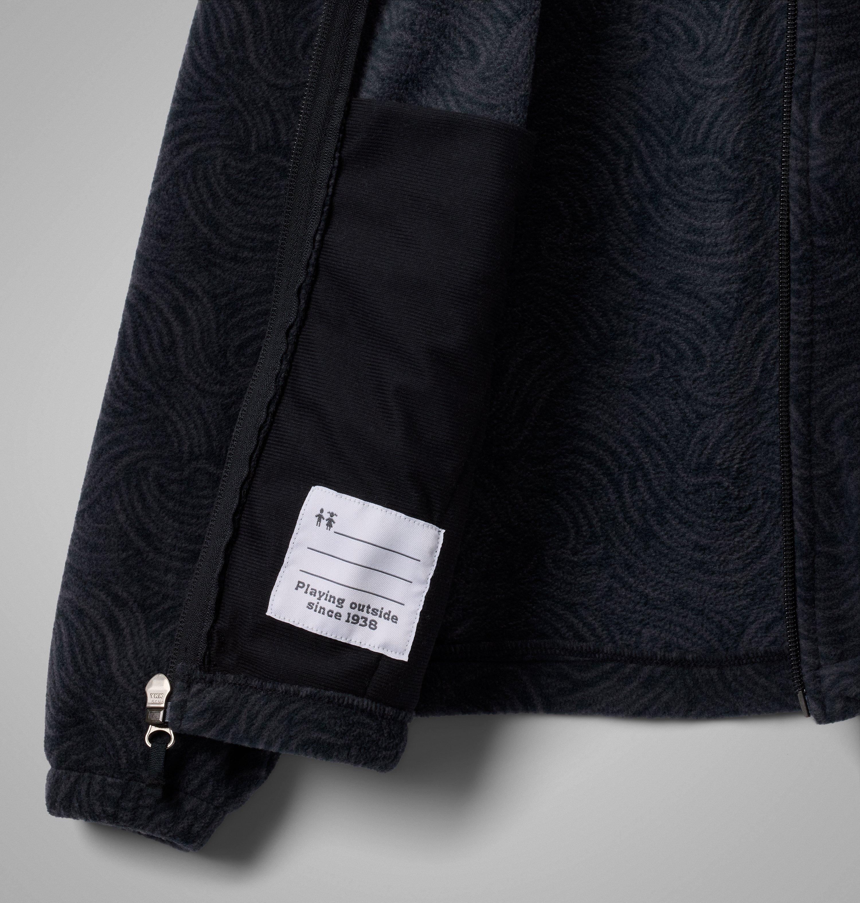 Boys' Castle Dale Printed Full Zip Fleece 3
