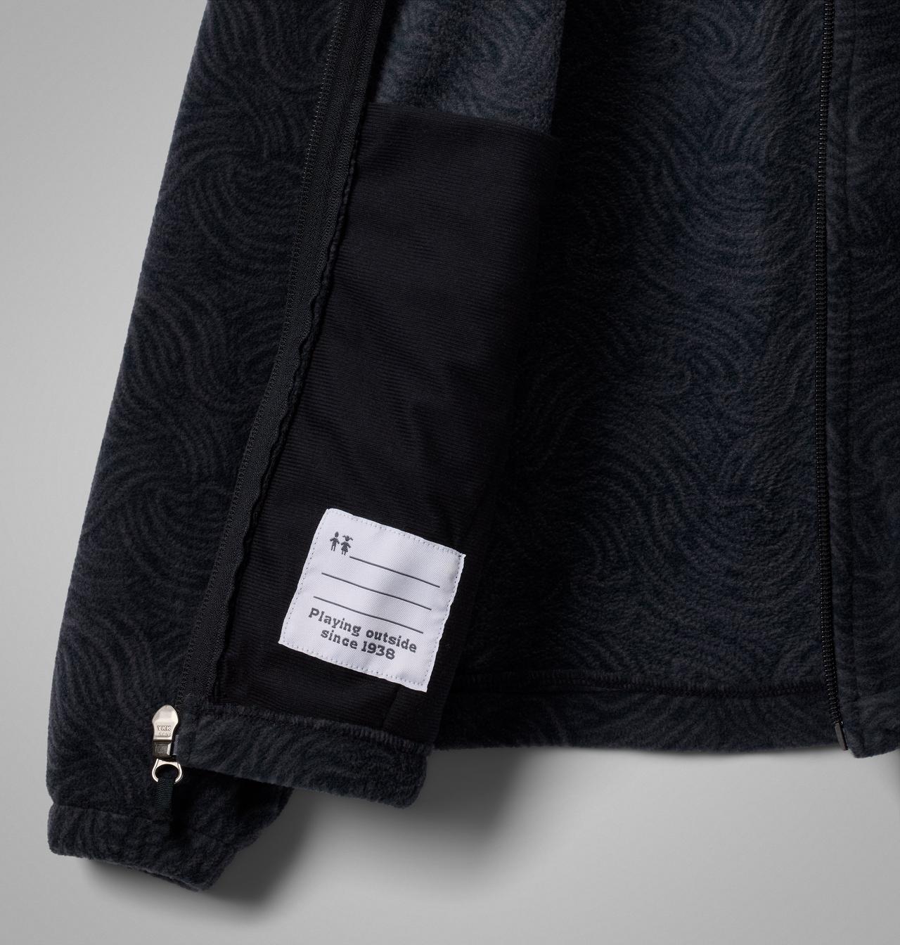 Boys' Castle Dale™ Printed Full Zip Fleece 3