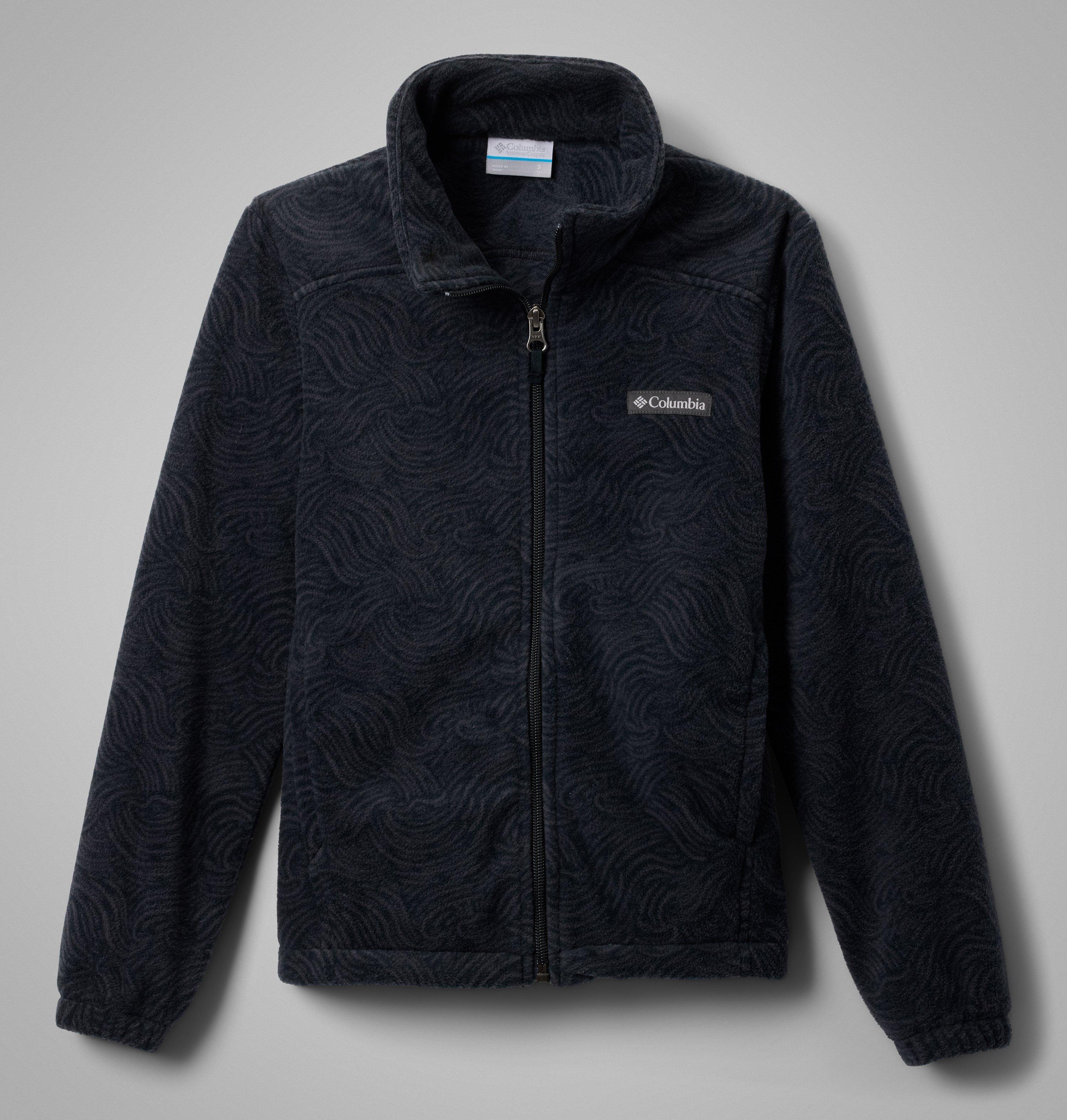 Boys' Castle Dale Printed Full Zip Fleece 1