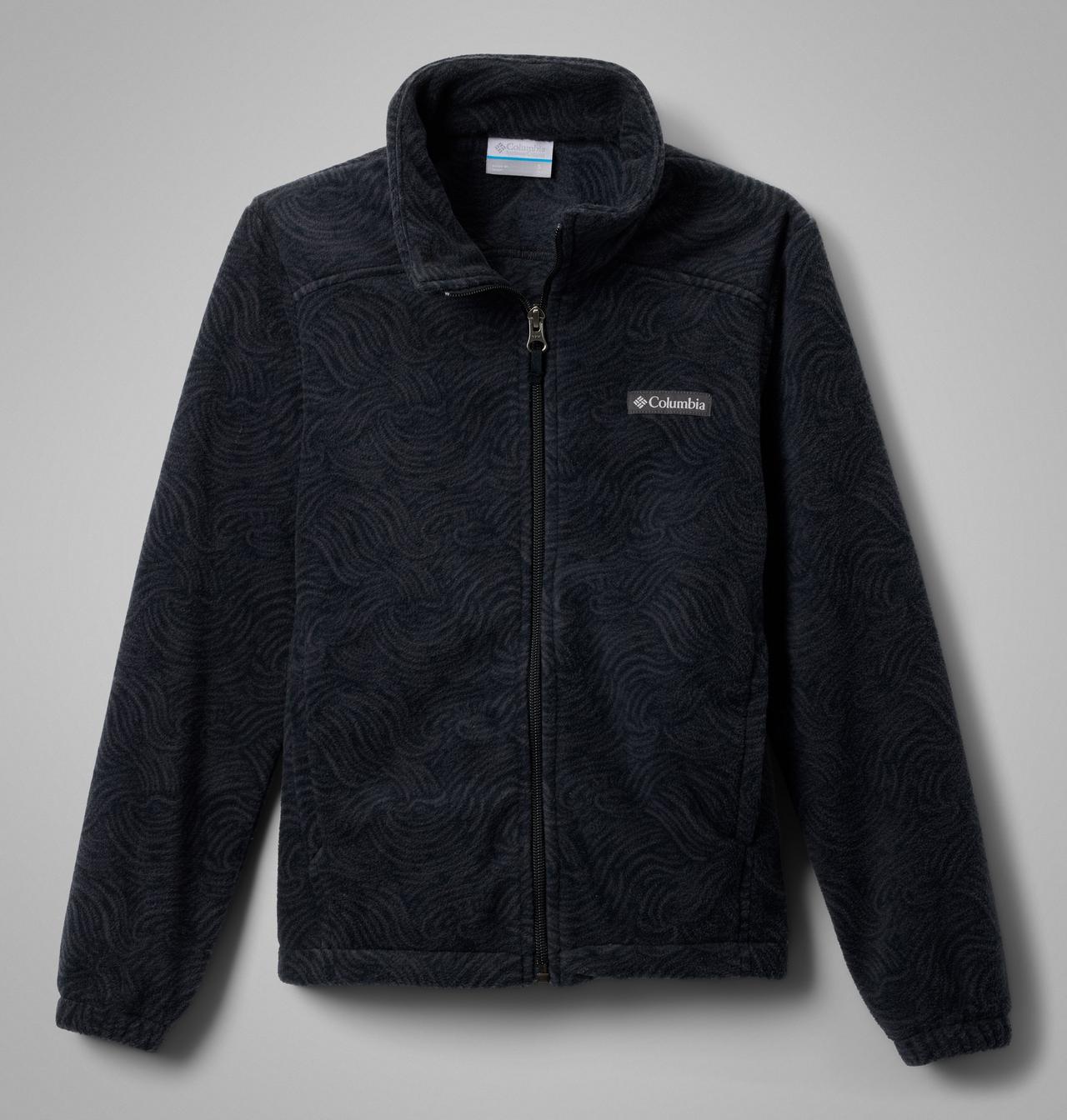 Boys' Castle Dale™ Printed Full Zip Fleece 1