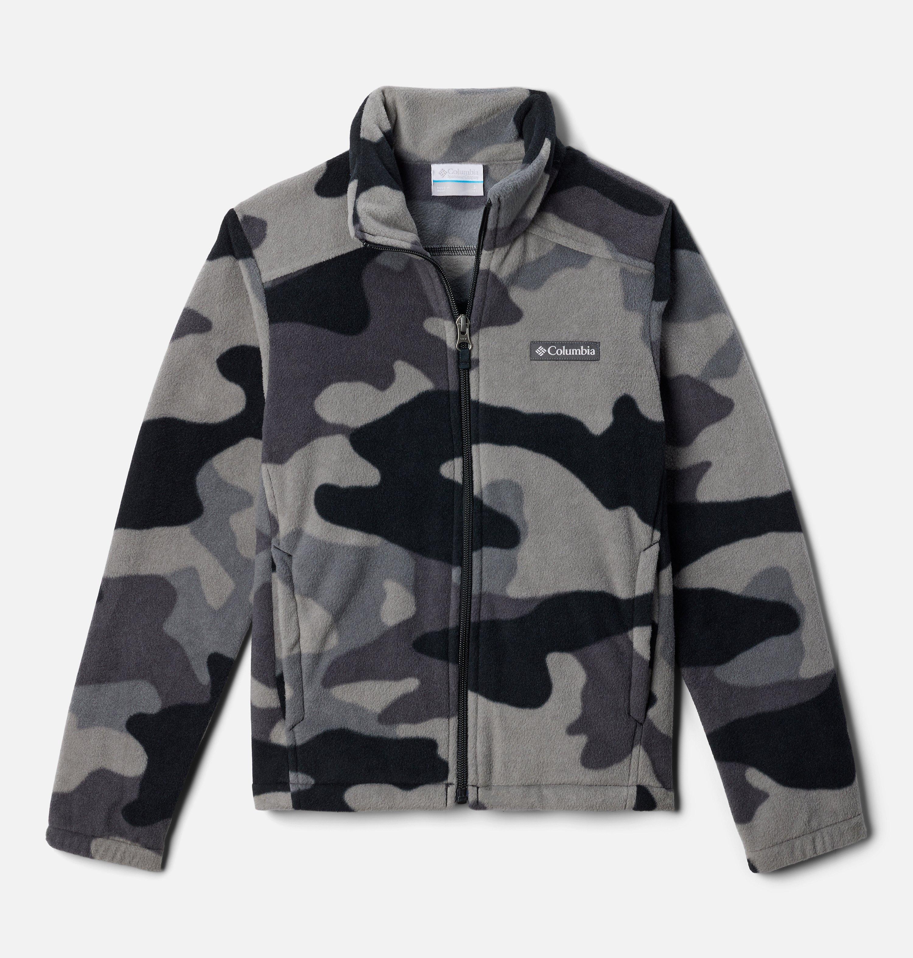 Boys' Castle Dale Printed Full Zip Fleece 1