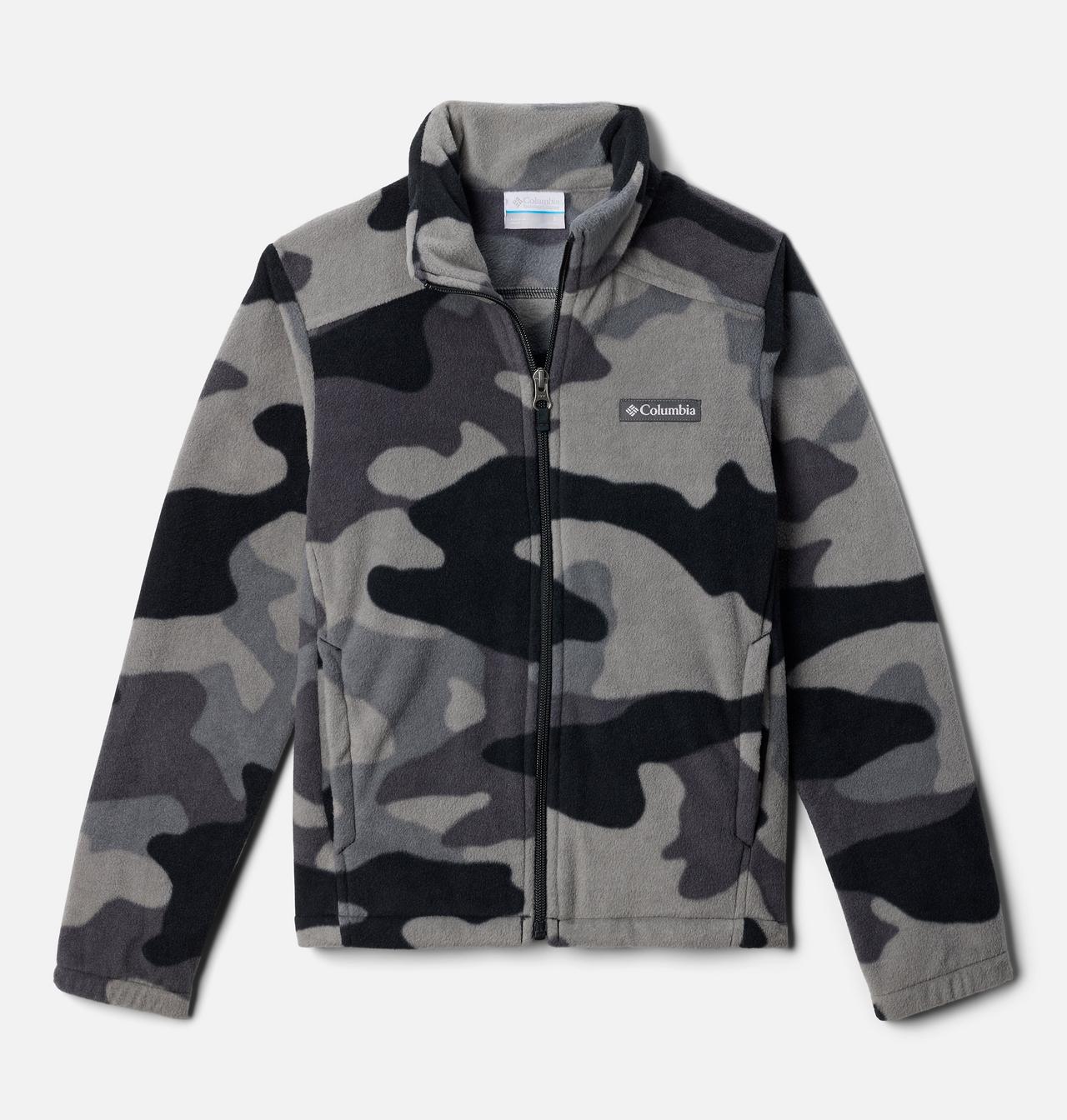 Boys' Castle Dale™ Printed Full Zip Fleece 1