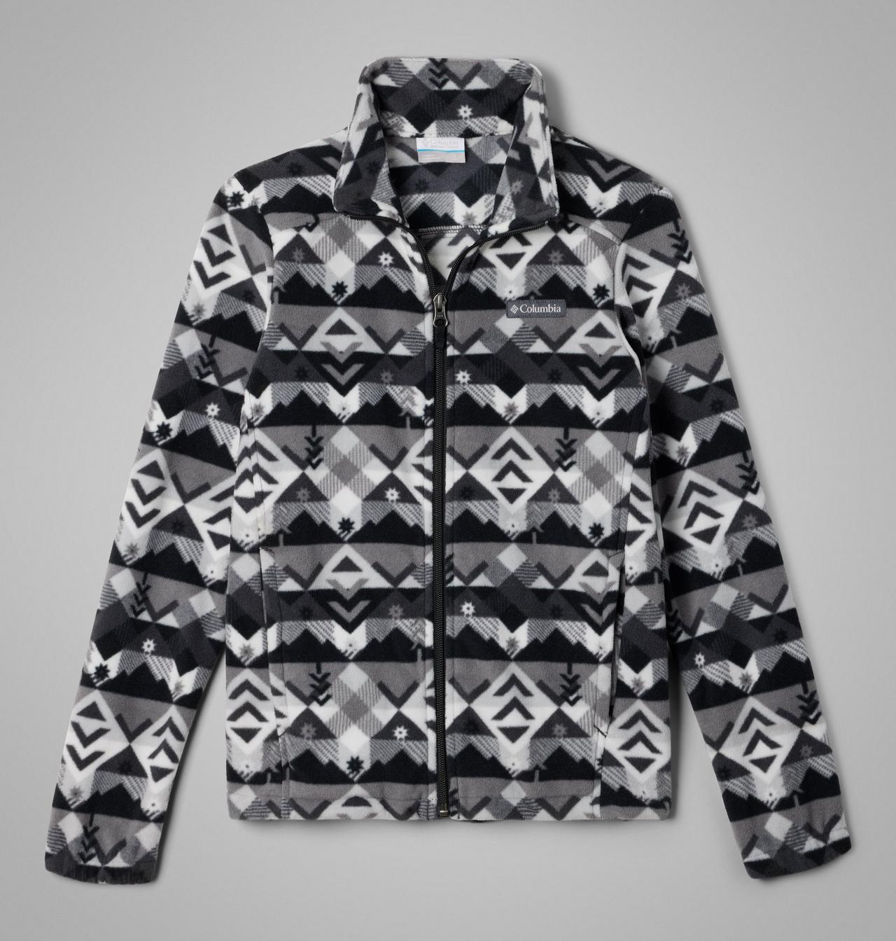 Boys' Castle Dale™ Printed Full Zip Fleece 1