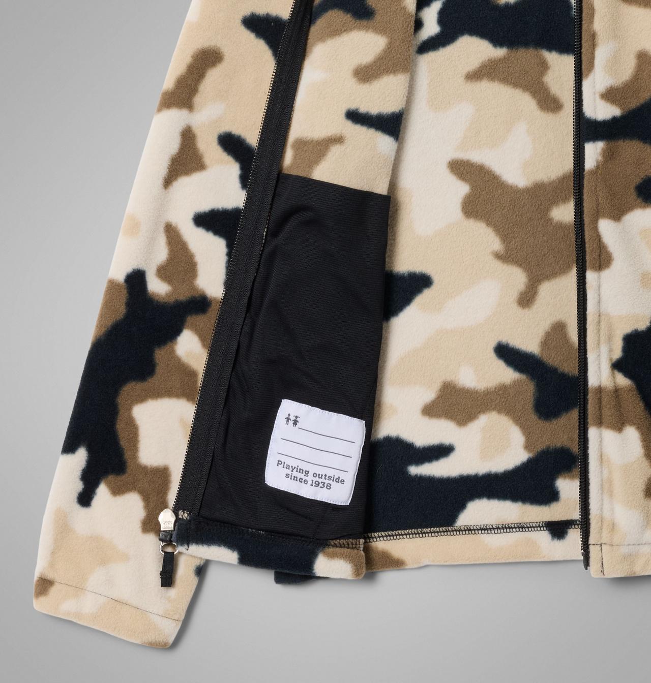 Boys' Castle Dale™ Printed Full Zip Fleece | 272 | M 3