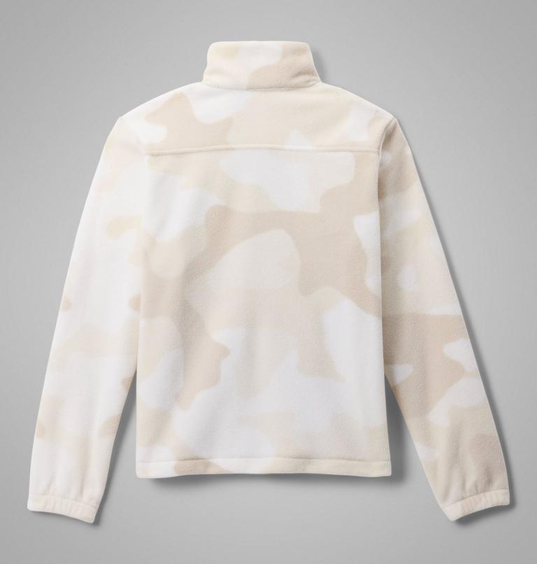 Boys' Castle Dale Printed Full Zip Fleece, Color: Dark Stone Camo, image 2