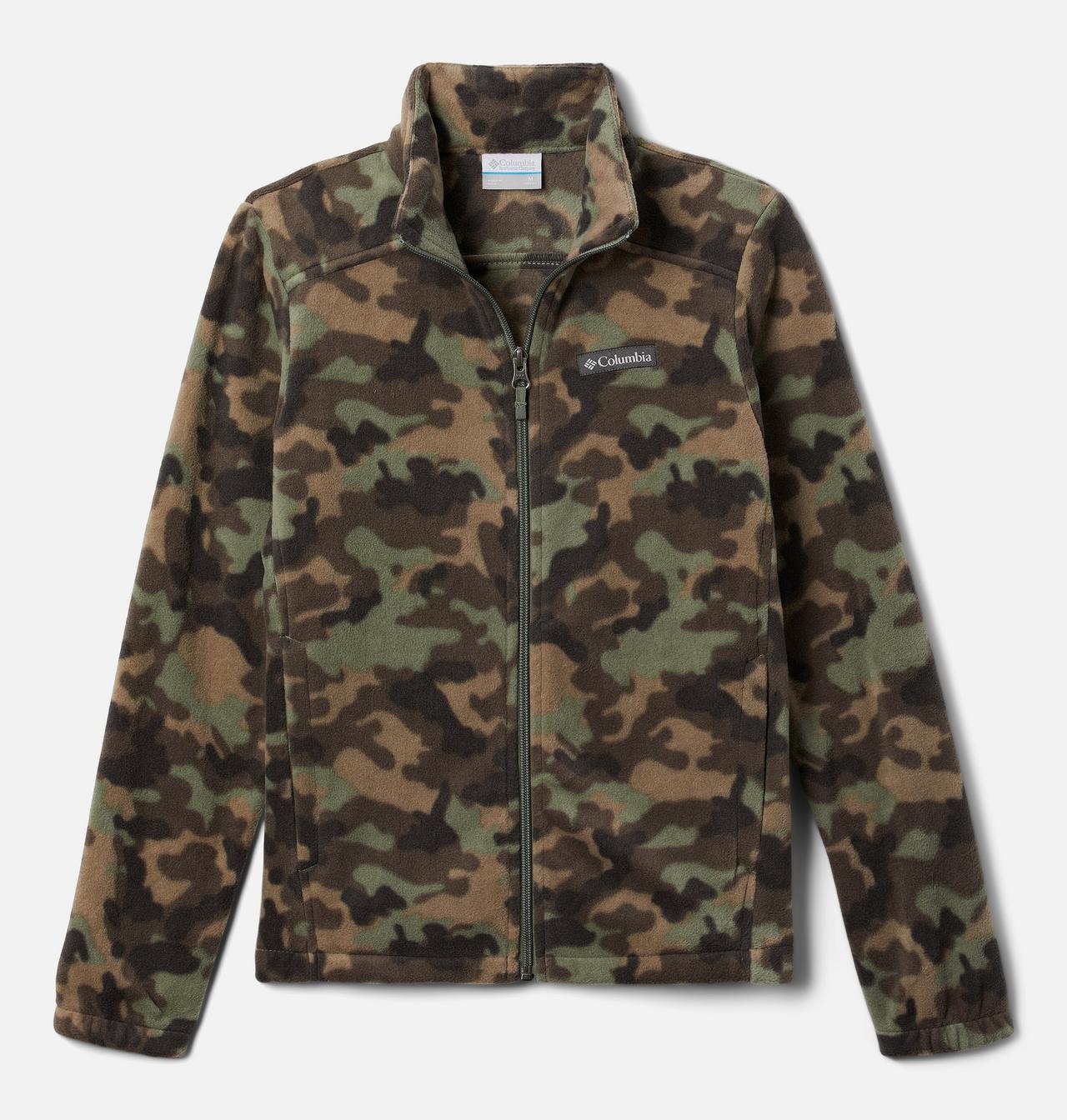 Boys' Castle Dale™ Printed Full Zip Fleece 1