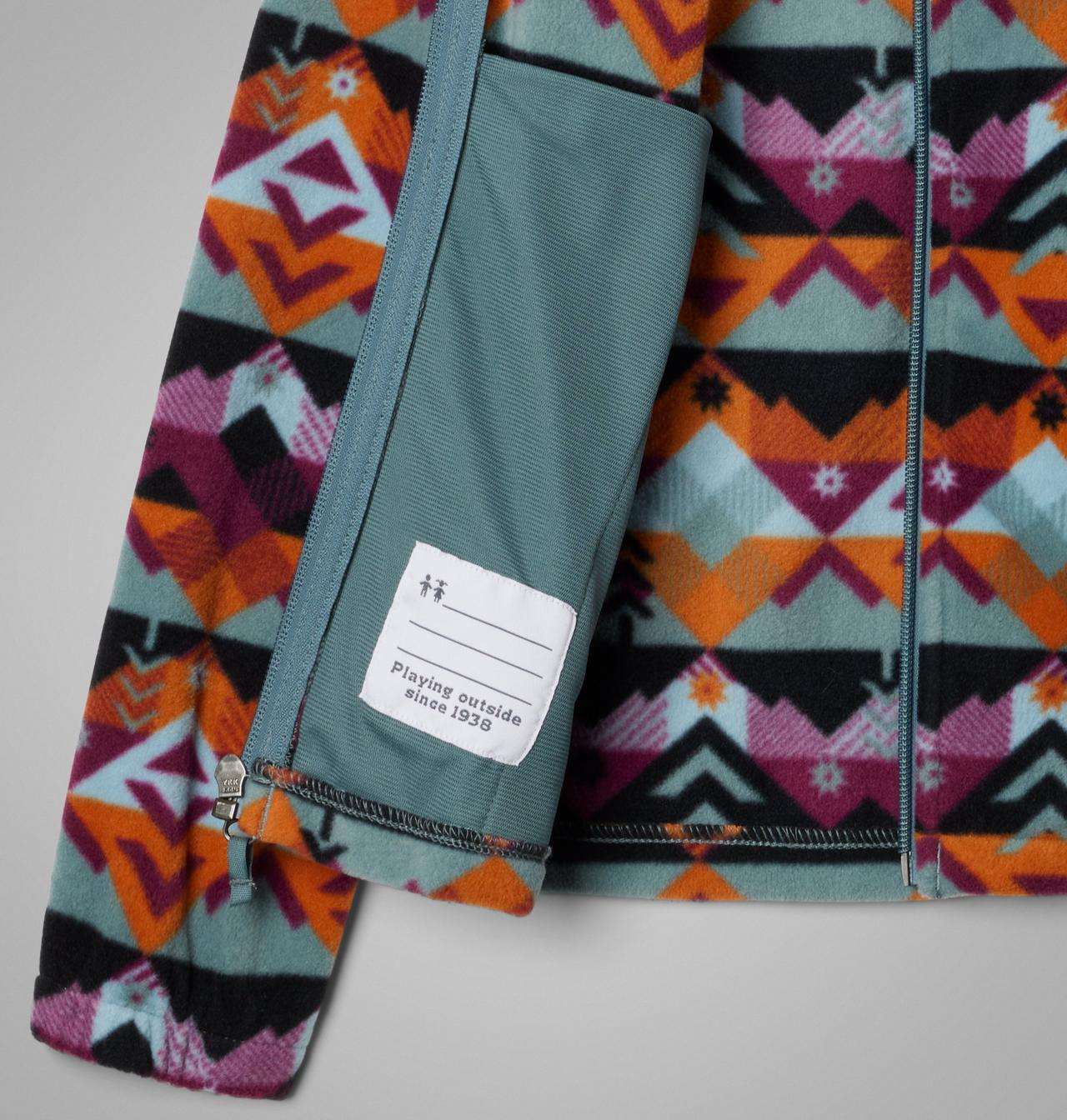 Boys' Castle Dale™ Printed Full Zip Fleece 3