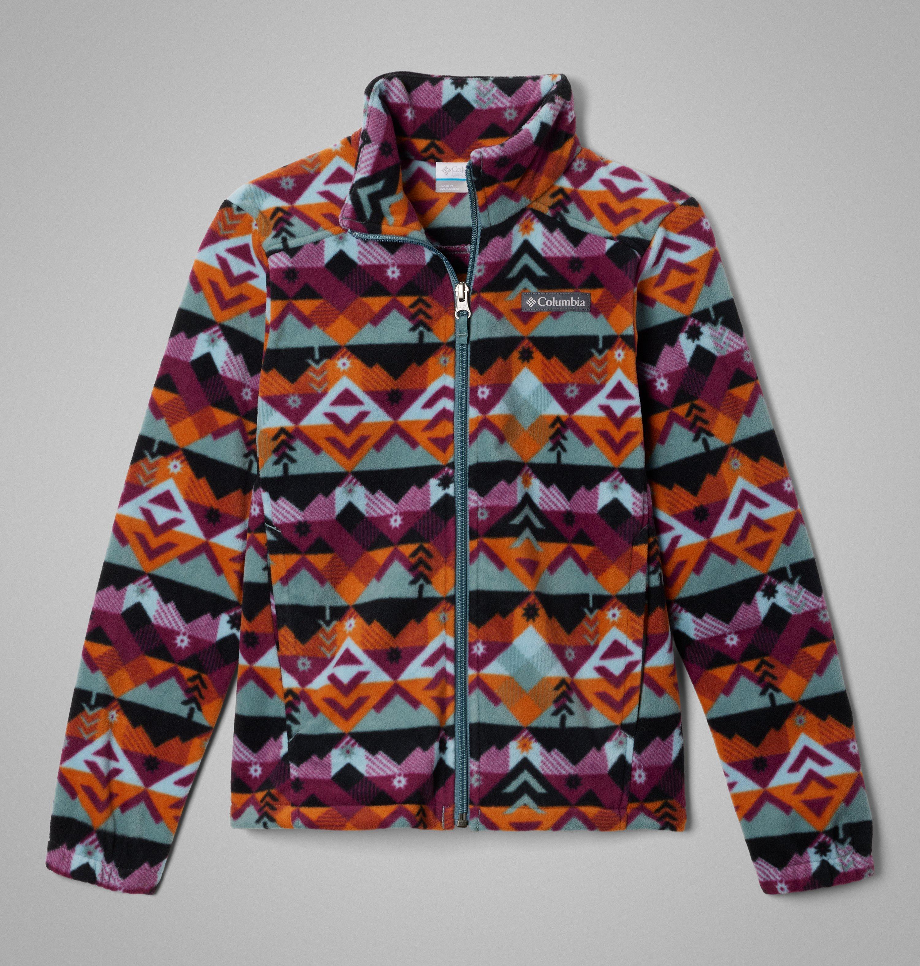 Boys' Castle Dale Printed Full Zip Fleece 1
