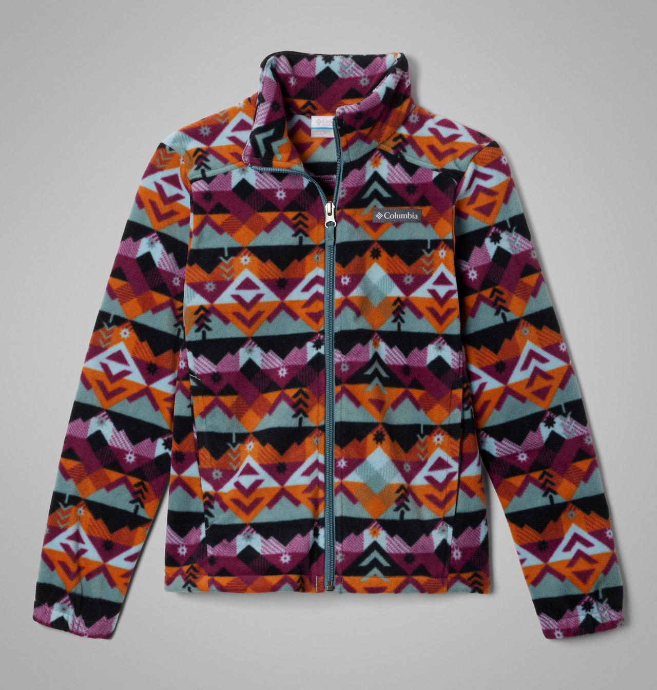 Boys' Castle Dale™ Printed Full Zip Fleece 1