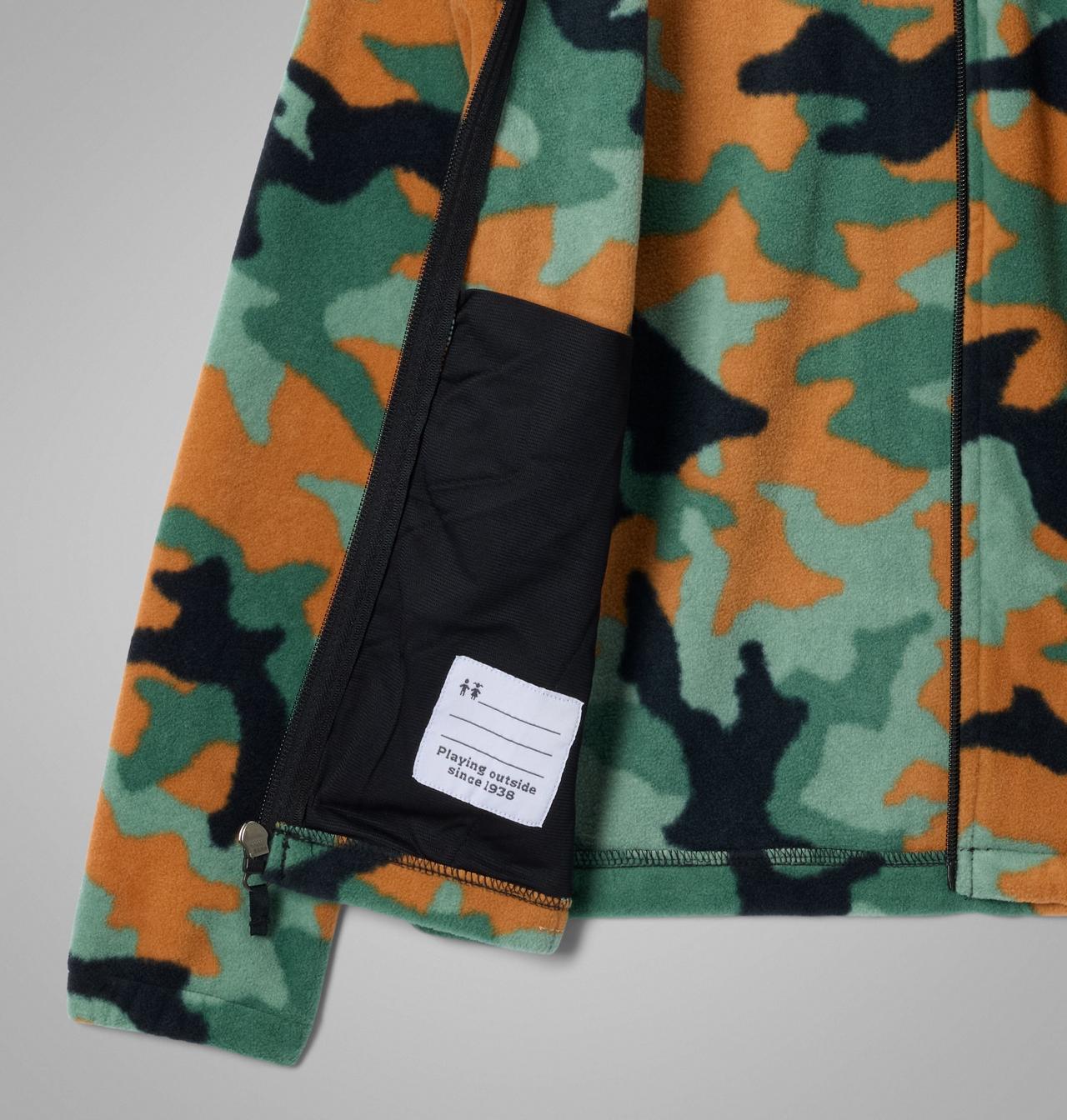 Boys' Castle Dale™ Printed Full Zip Fleece 3