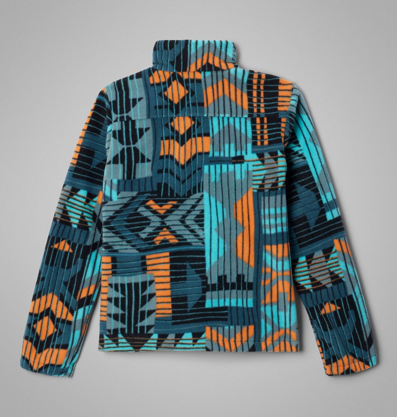 Boys' Castle Dale™ Printed Full Zip Fleece | 415 | L 2