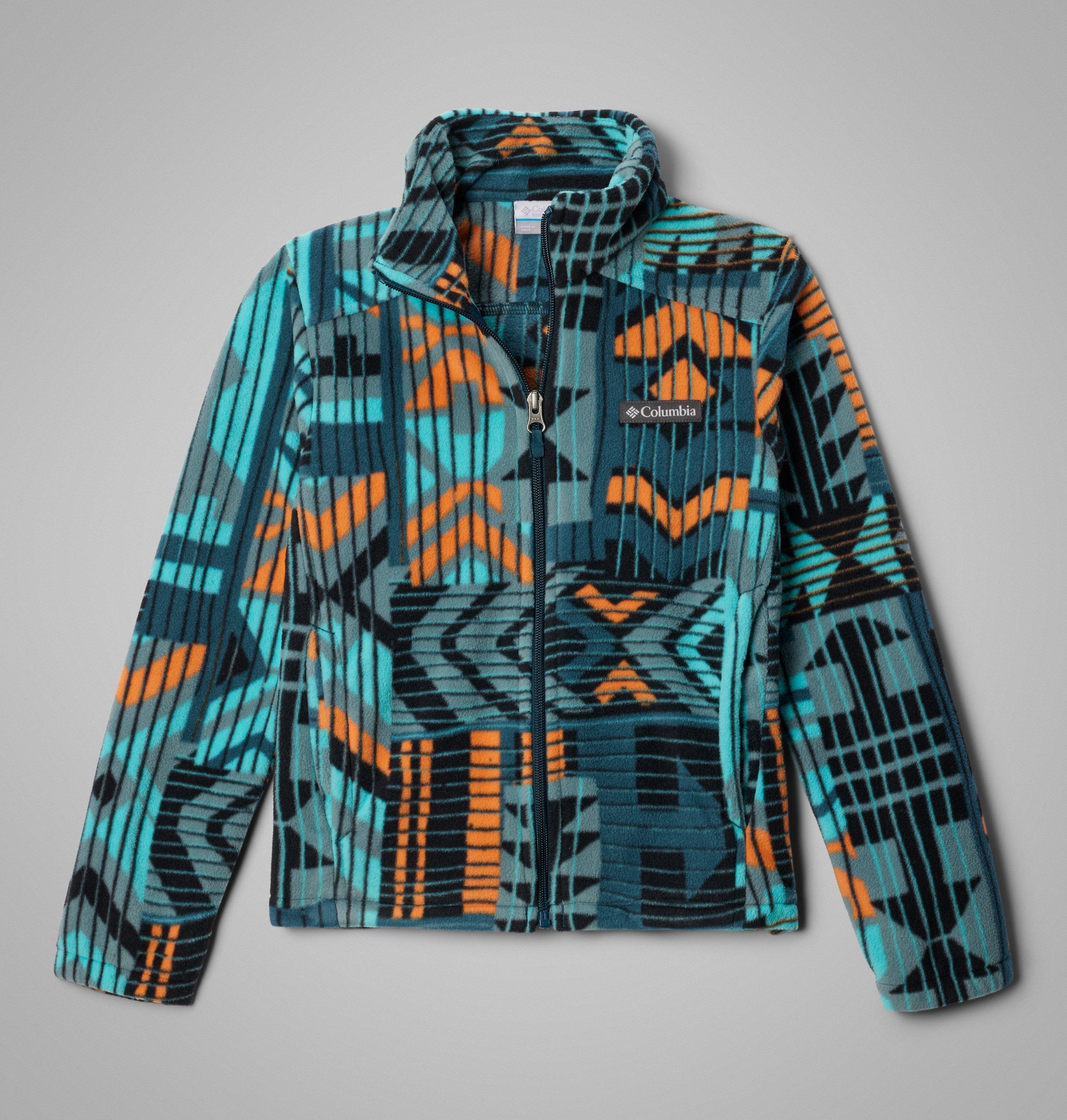 Boys' Castle Dale Printed Full Zip Fleece | 415 | L 1
