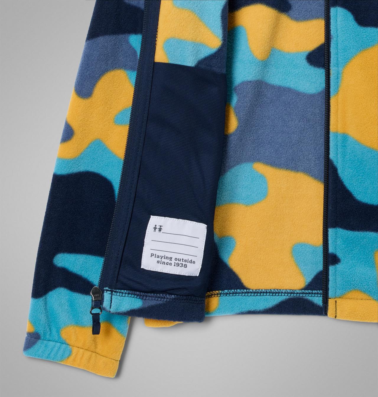 Boys' Castle Dale™ Printed Full Zip Fleece | 424 | XXS 3