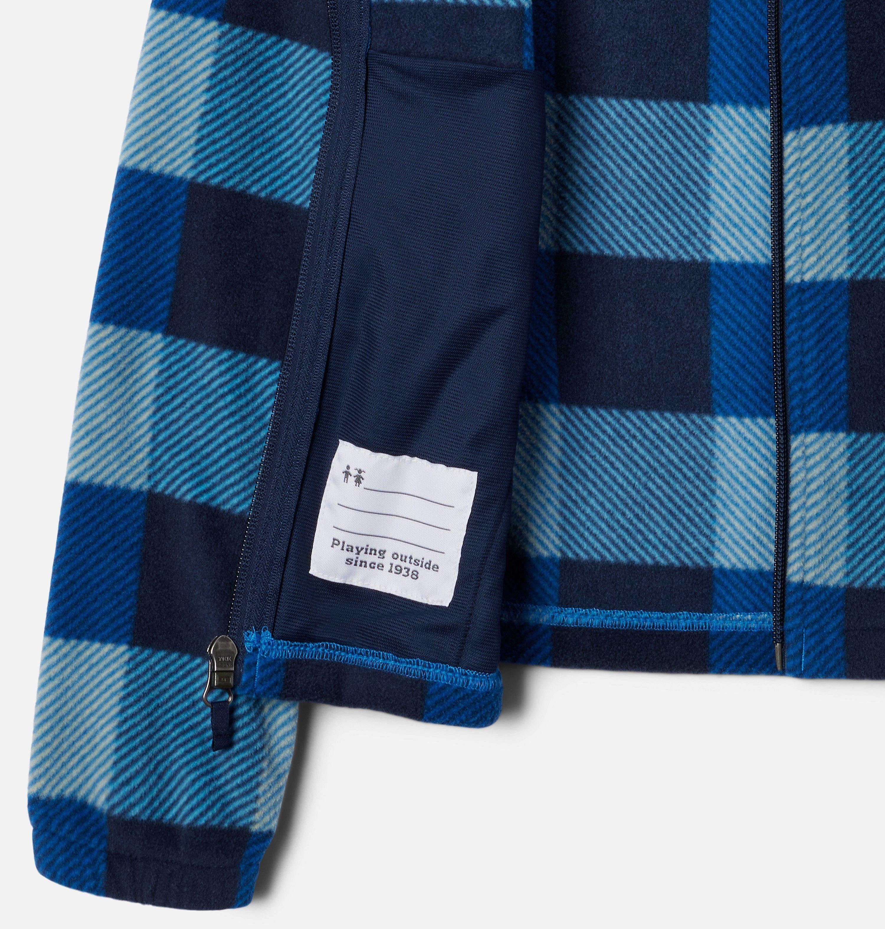 Boys' Castle Dale Printed Full Zip Fleece 3