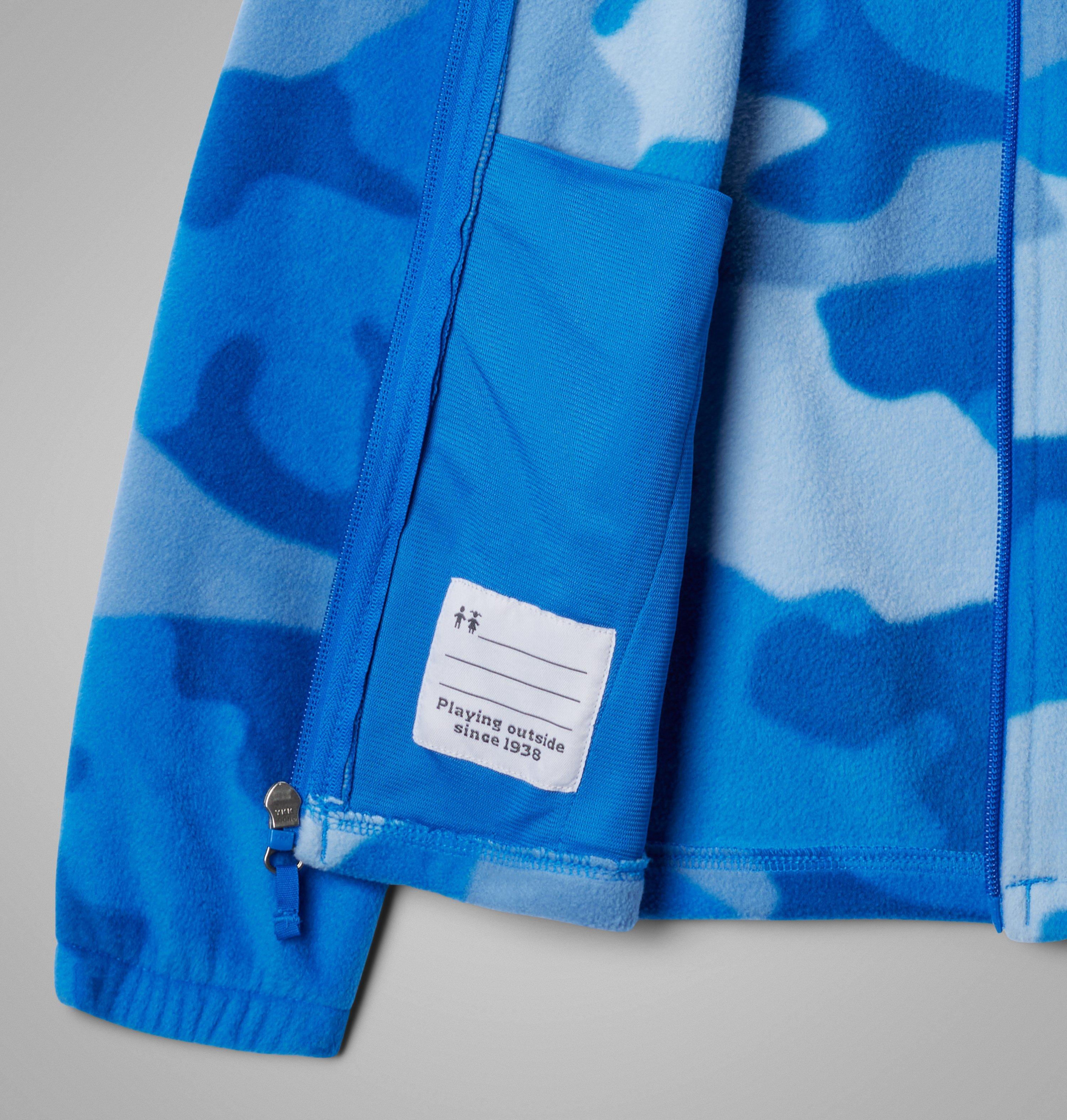 Boys' Castle Dale Printed Full Zip Fleece 3